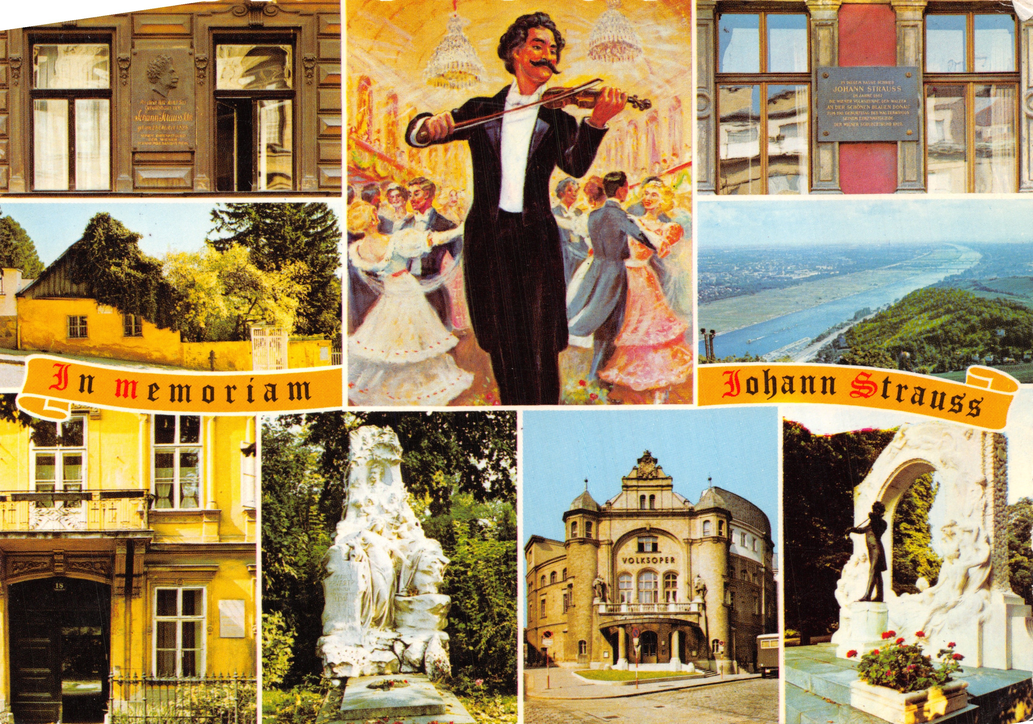 Johann Strauss — In memoriam — uitgever W 196