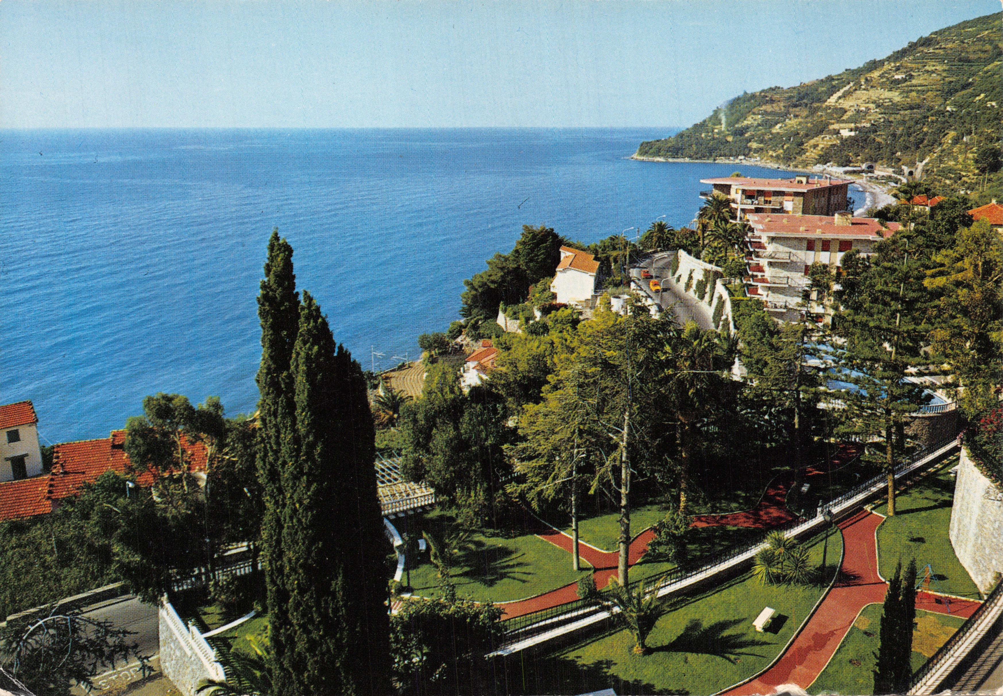 Ospedaletti - Riviera dei Fiori — panorama desde el este, editor Ririvier Vision, n.º OS. 5