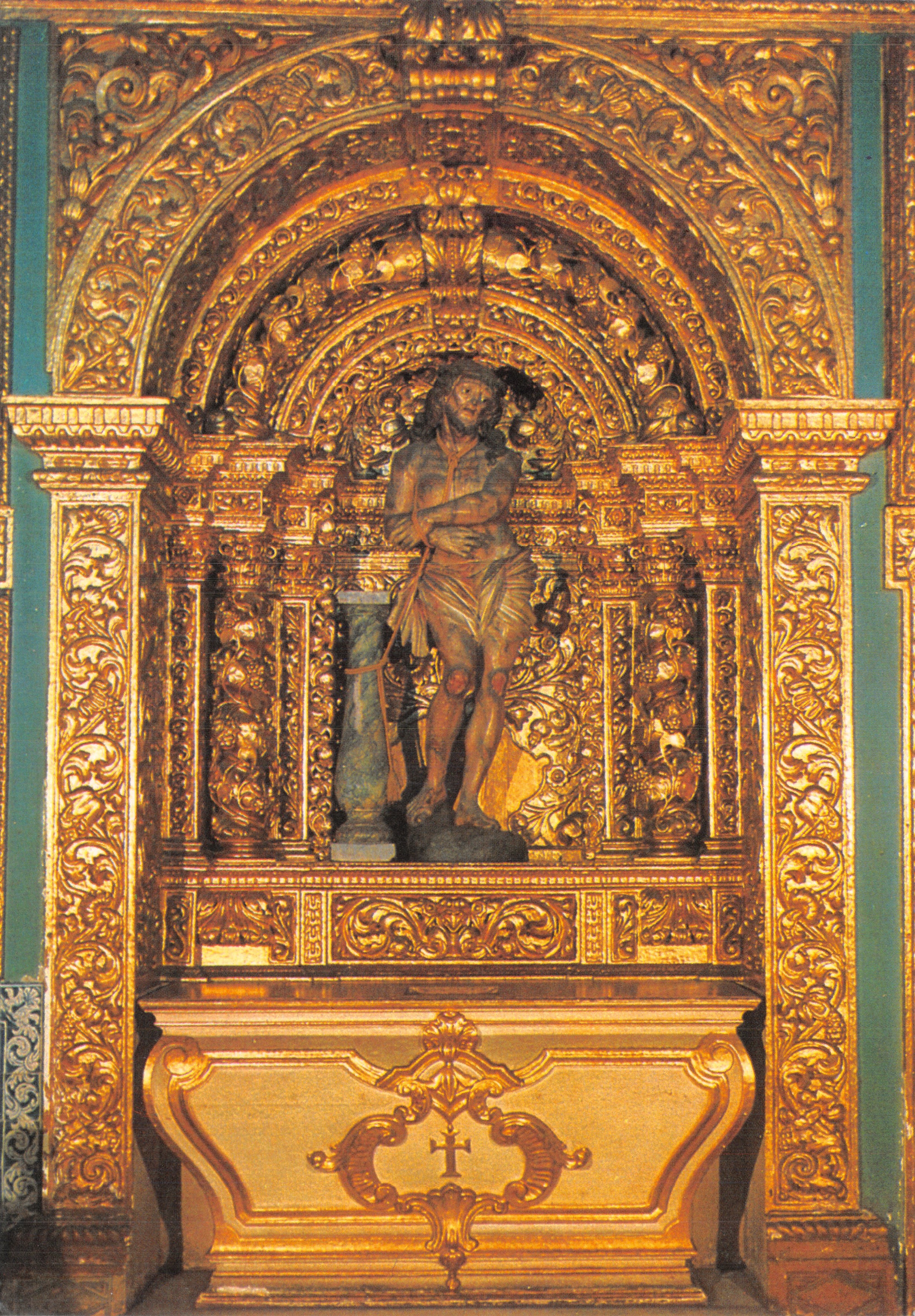 Capela Dourada — SENHOR À COLUNA — wydawca BRASIL TURÍSTICO, nr E-3369