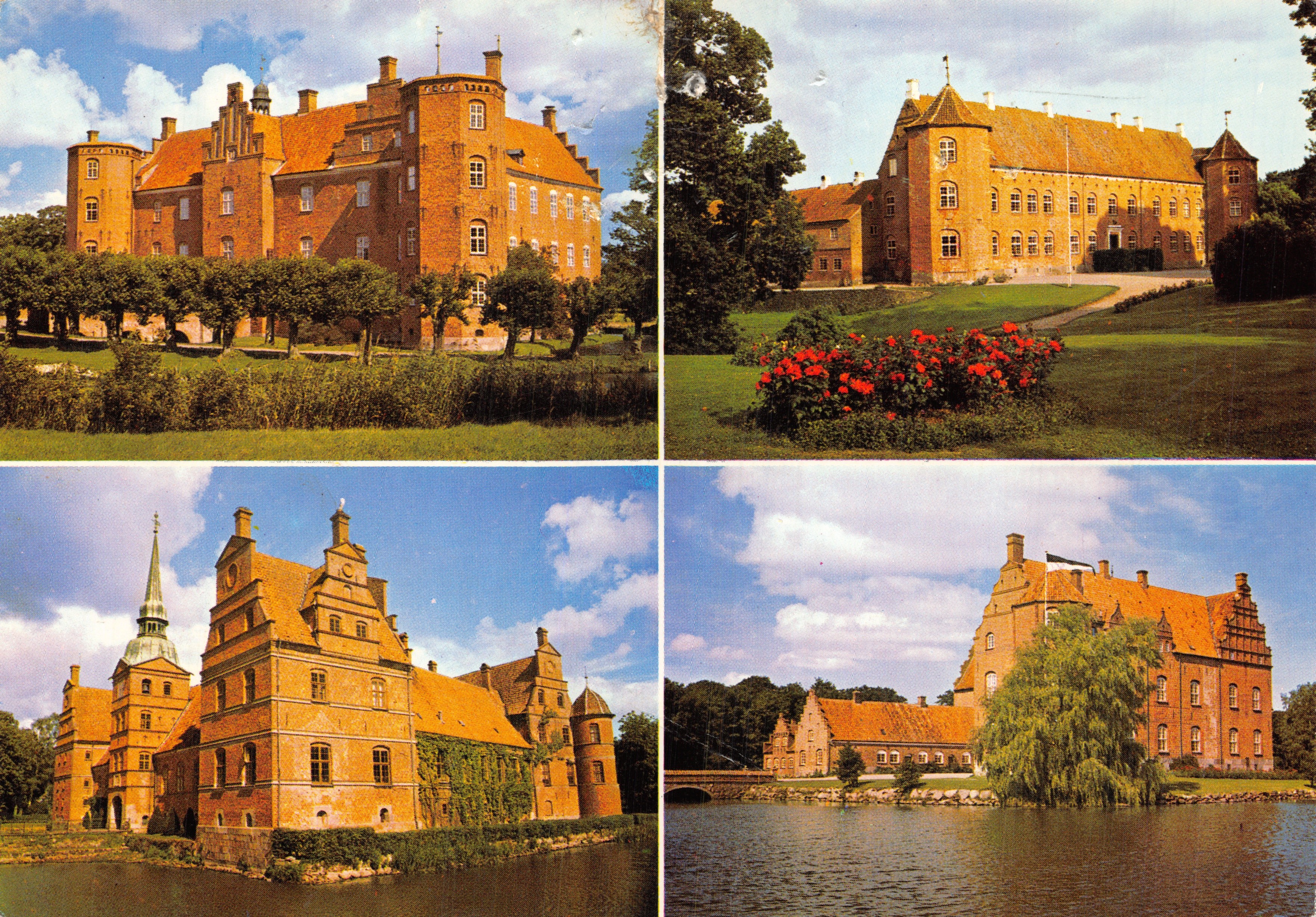 Rosenholm - Rugård — kasteel van Dursland, Denemarken — uitgever GI ESTRUP - RUGÅRD, n° 512