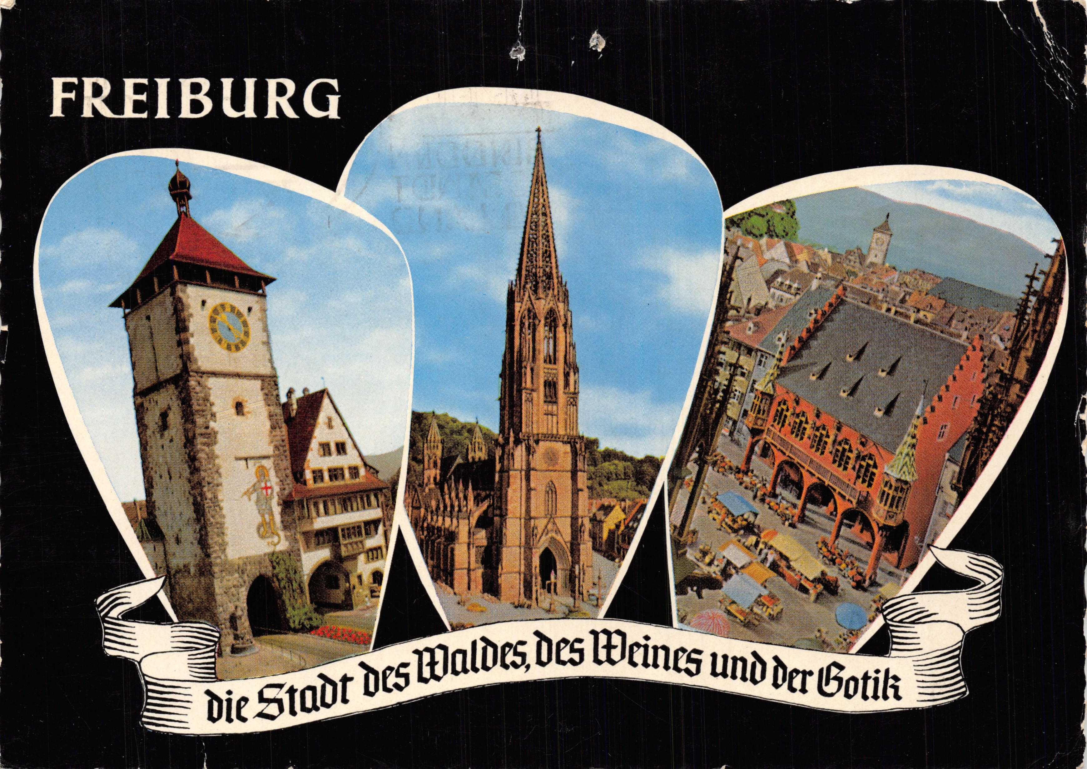 Freiburg — miasto lasu, wina i gotyki — wydawca Werbeverlag, nr 601