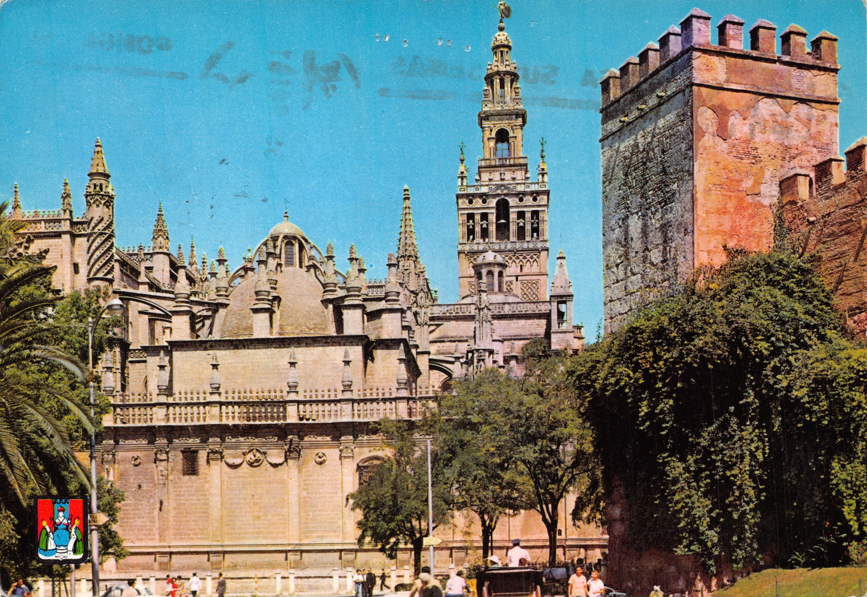 La Cathédrale et Tour de l'Alcazar — Séville — Éditions OTISA, N°3