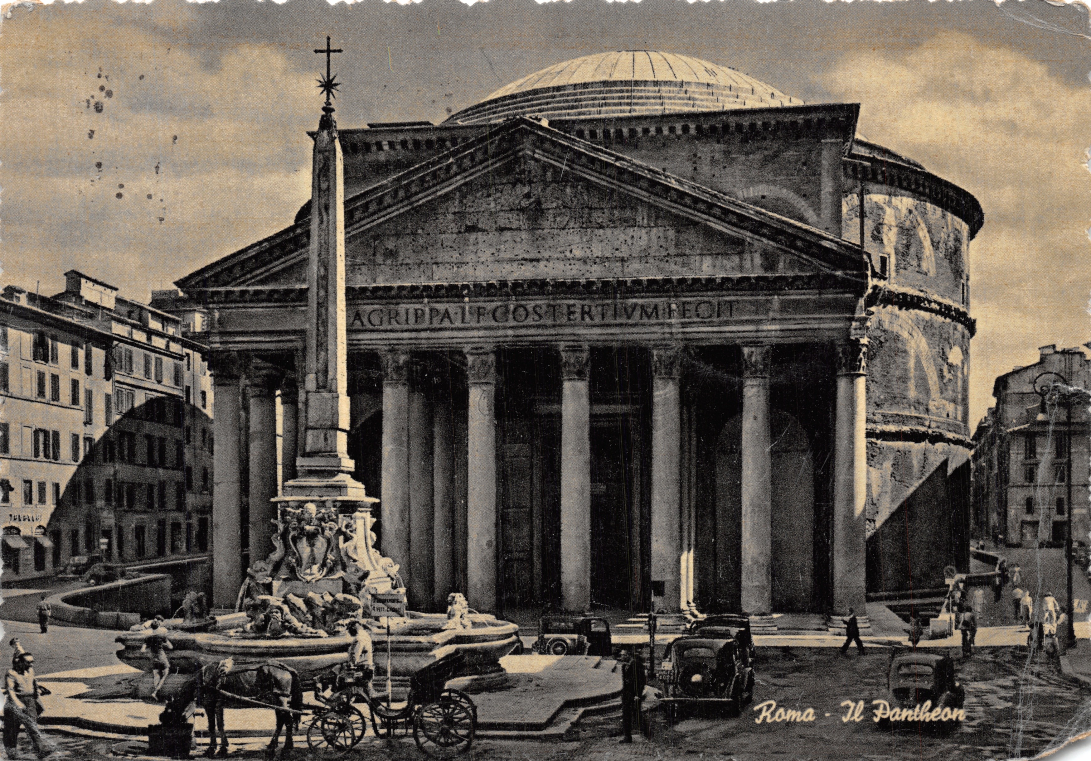 Roma - Il Pantheon — éditeur Thérali, n° de série non visible