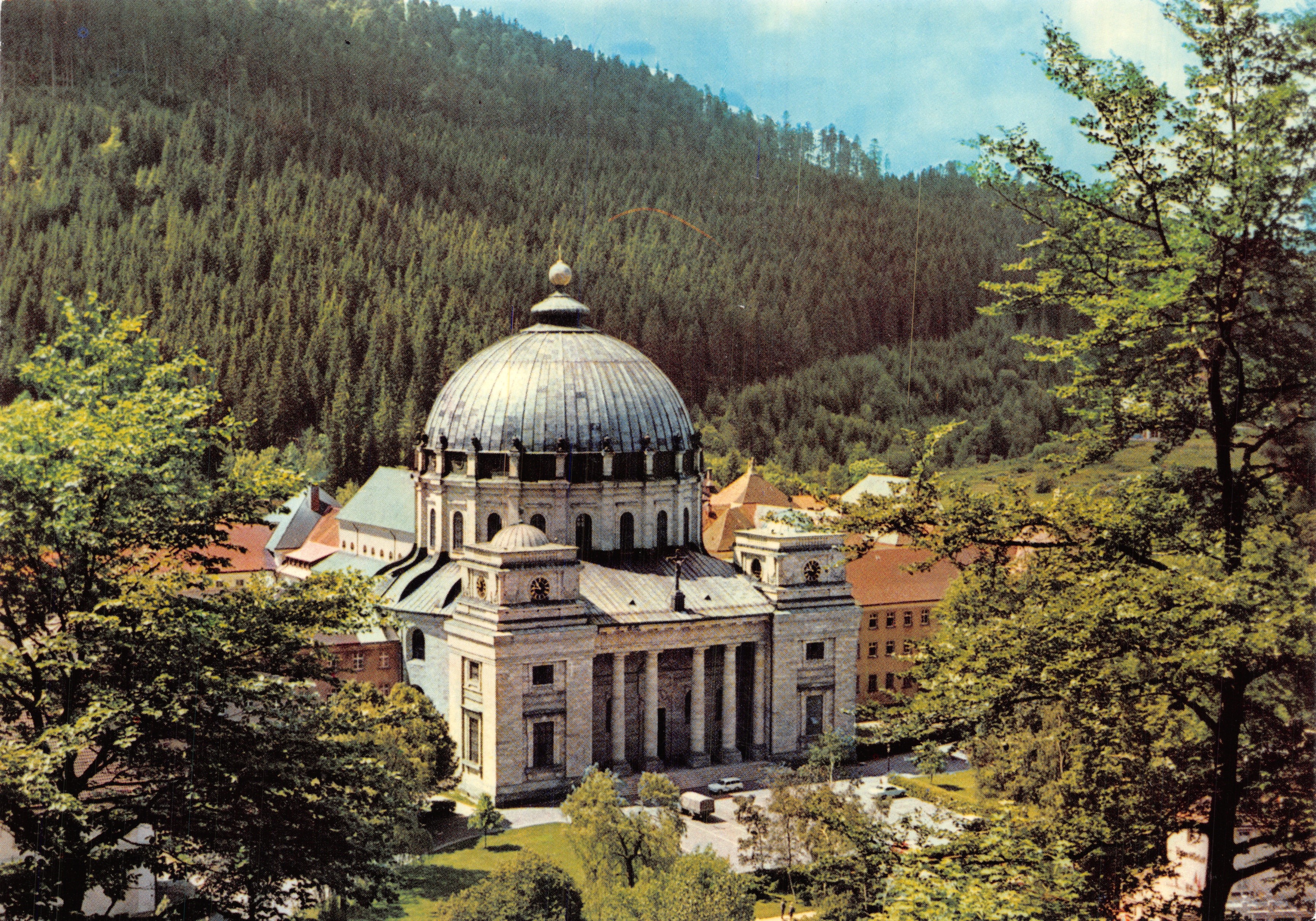 St. Blasien — Barockkirche 72 m. H. — Bodan Ansichtskartenverlag