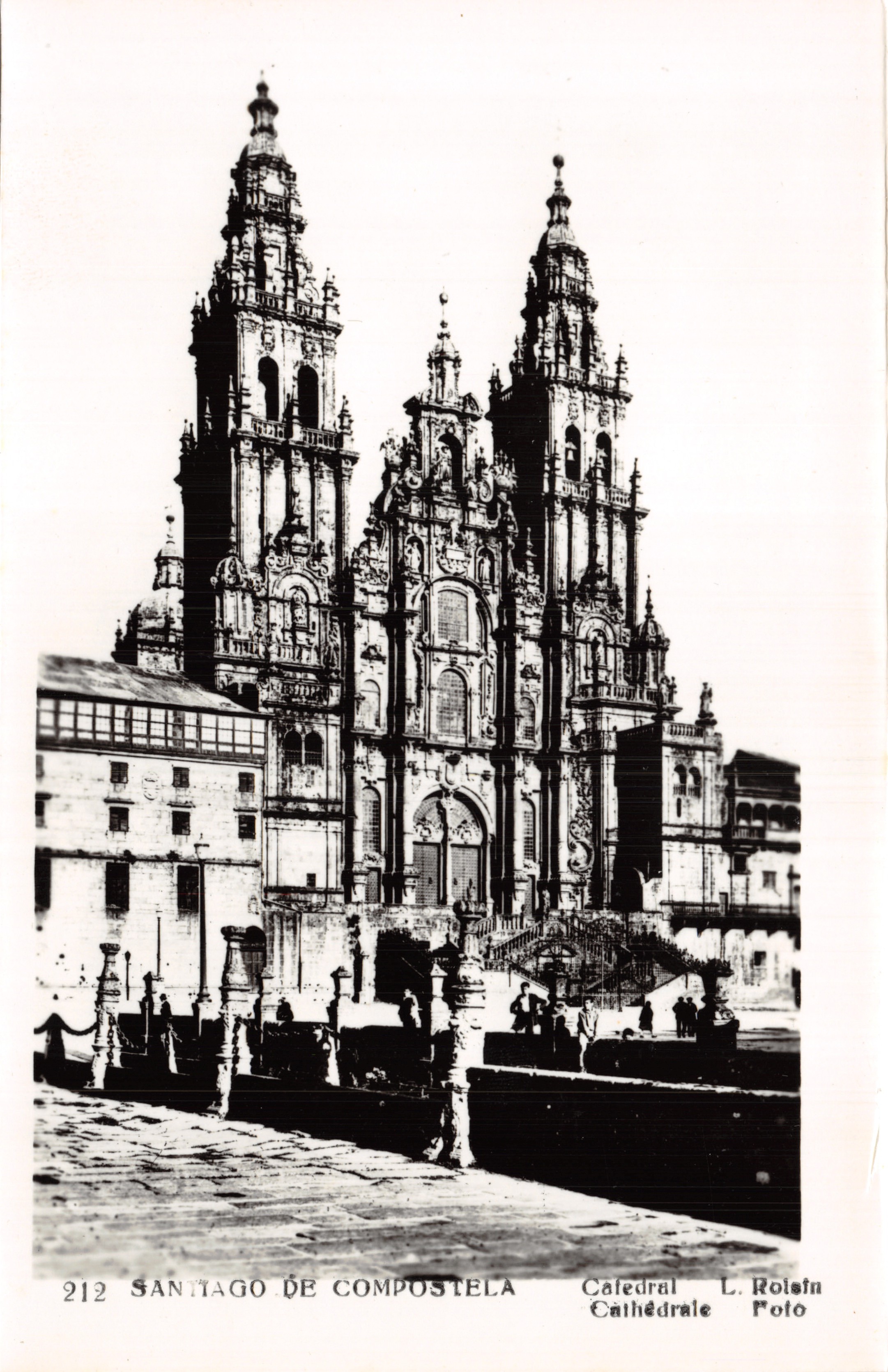 Santiago de Compostela — Kathedrale — Verlag L. Roisin, Poto, n° 212