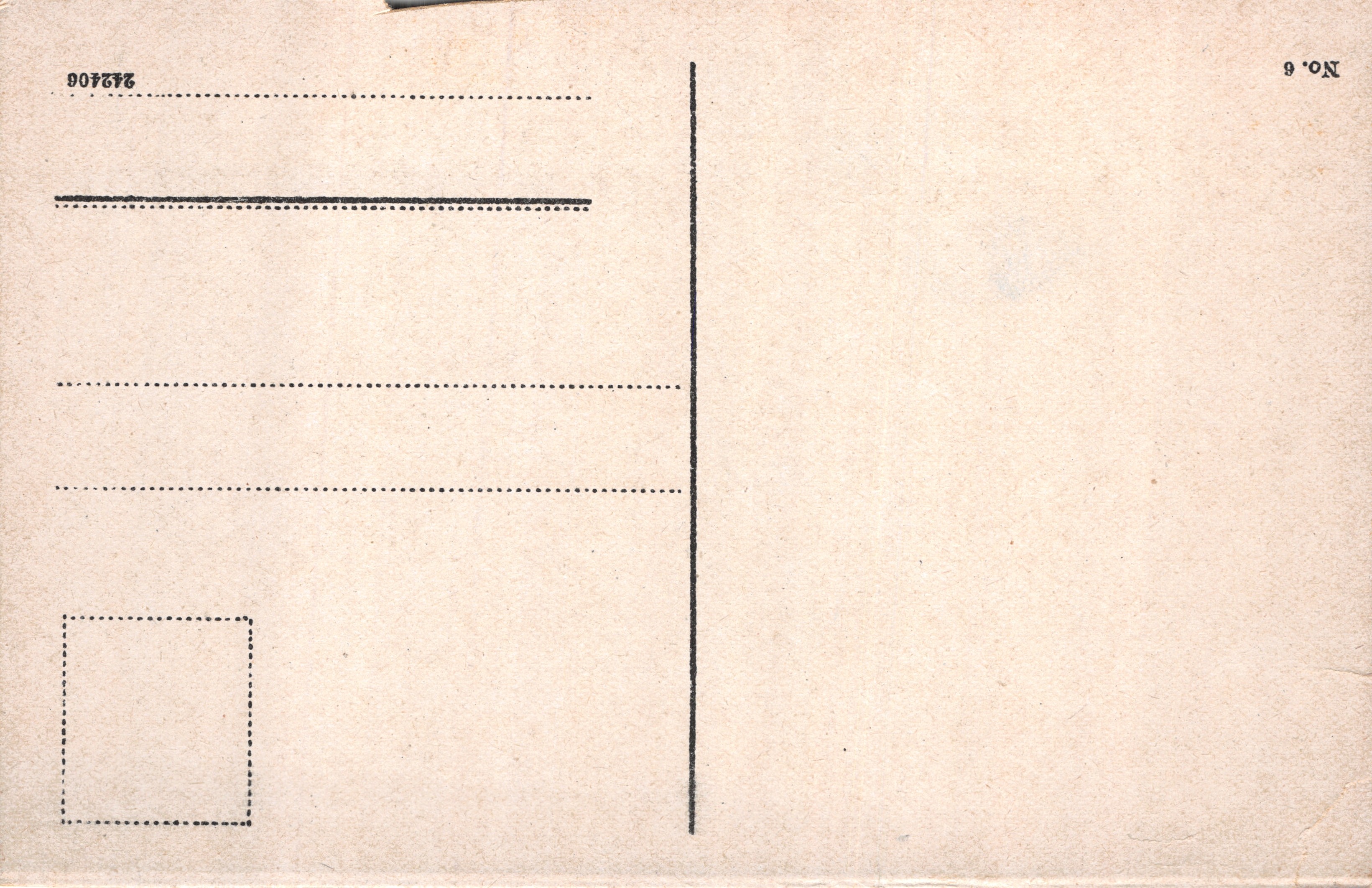 Cathédrale de Cologne — intérieur — éditeur non identifié, n° de série 6 — Reverso