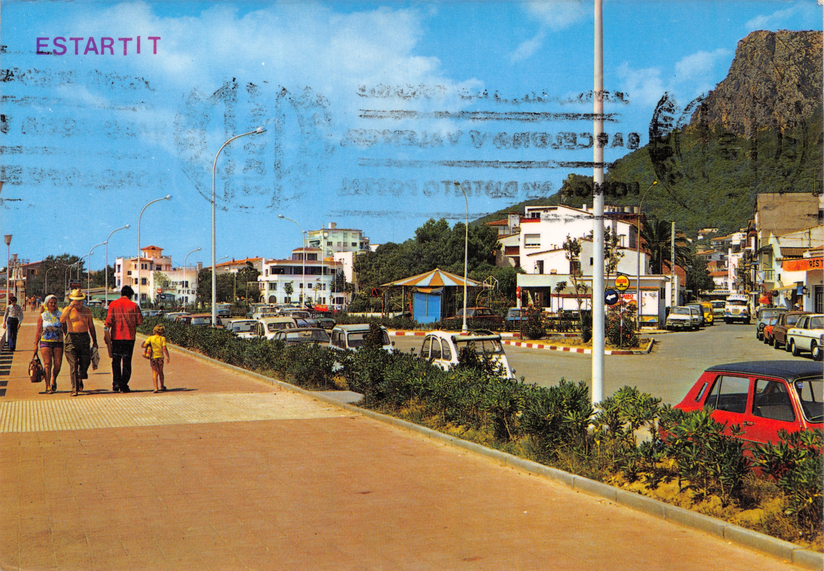 Estartit — Paseo marítimo y vista parcial — Ediciones Arribas