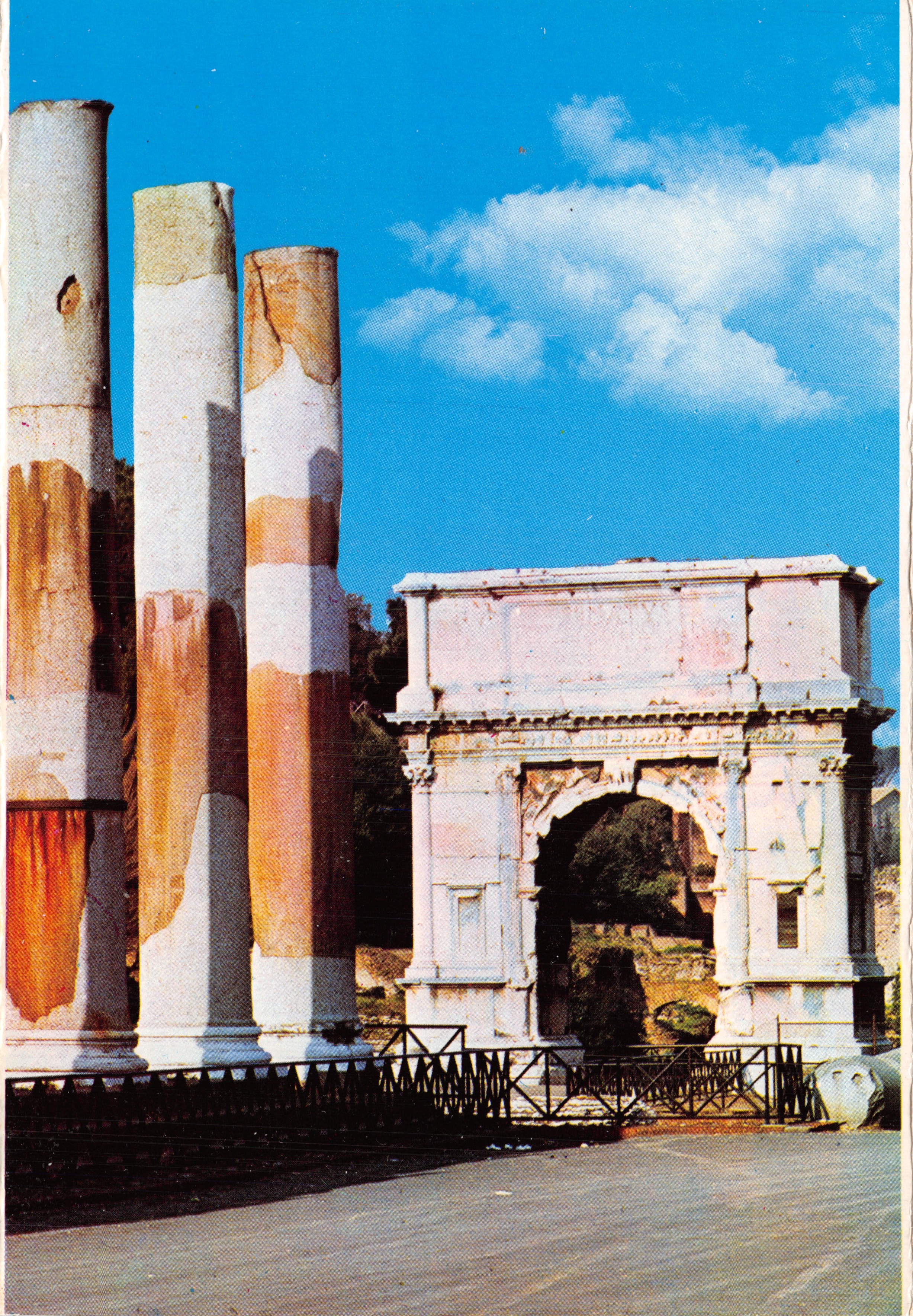 Arco di Tito — Arc de Titus — Titus' Arch — editore non visibile