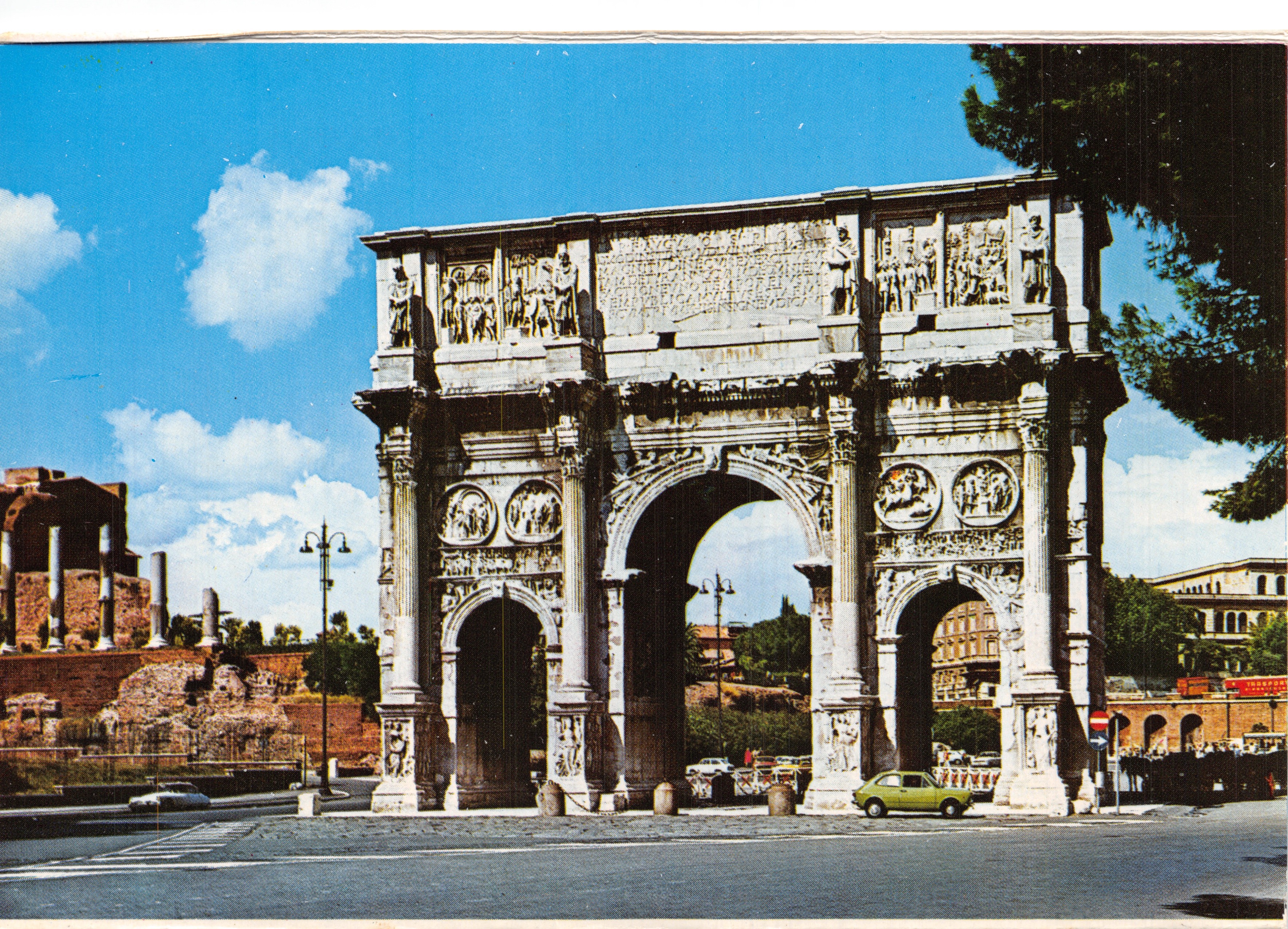 Arco di Costantino — arc de triomphe romain à Rome — éditeur non visible