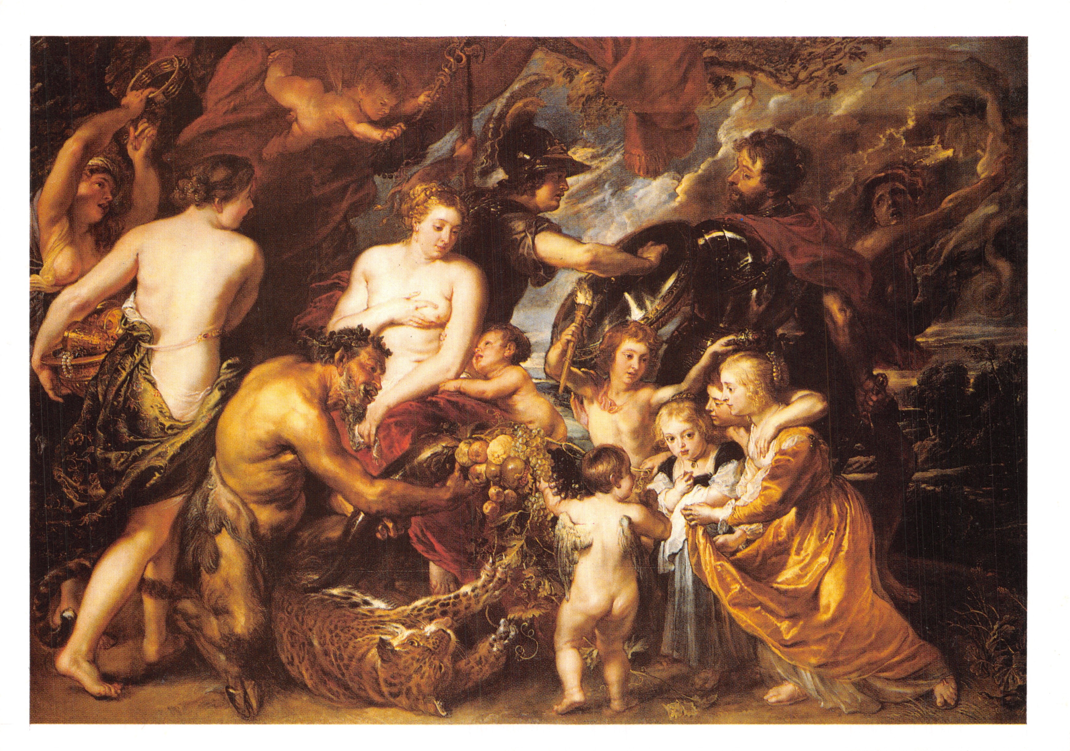 Minerve protège Pax de Mars — 'Paix et Guerre' — éditeur National Gallery Publications Ltd, n° de série 1696