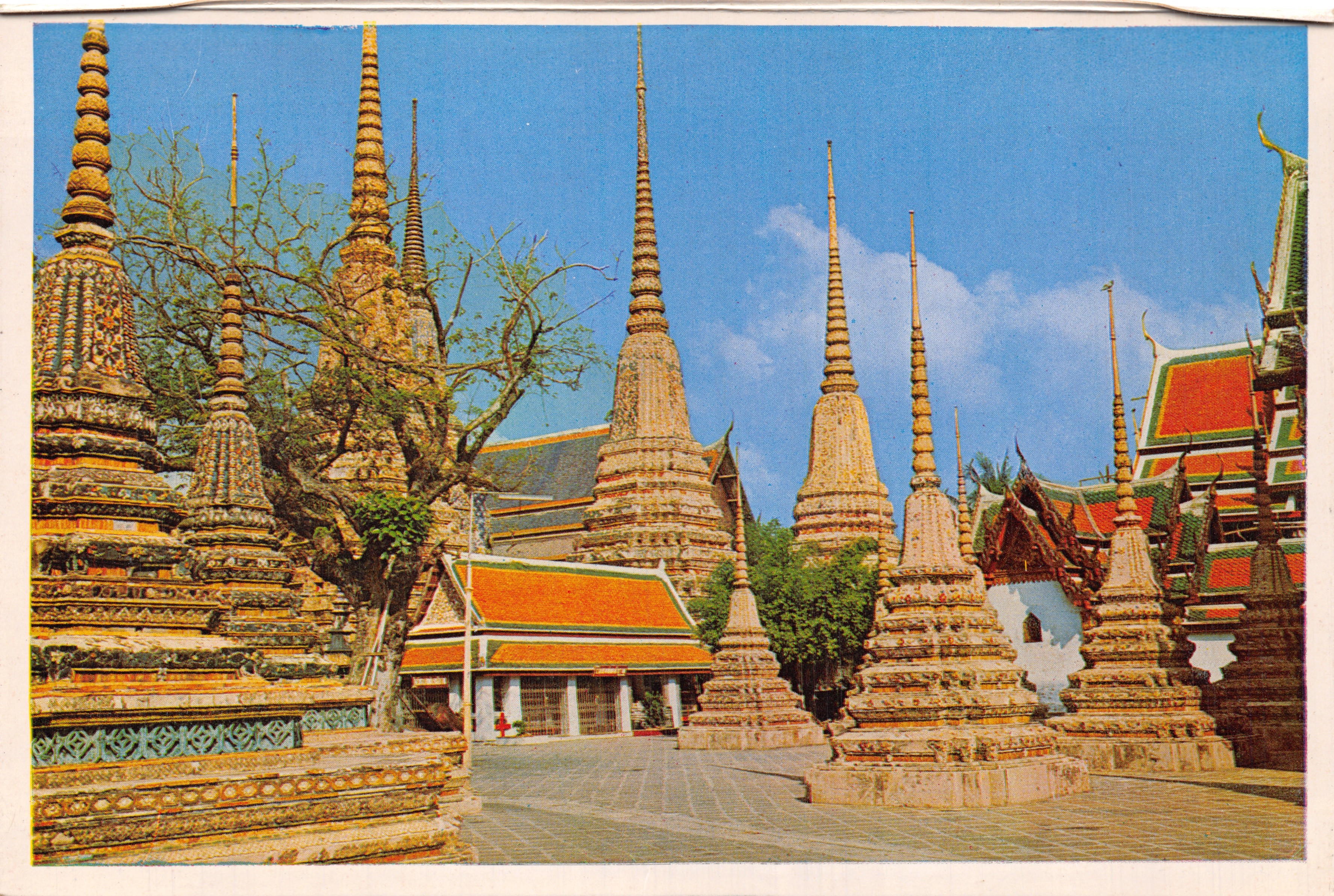 Temple de Wat Phra Jetuphon — Wat Po — éditeur THAI SILJA, n°587