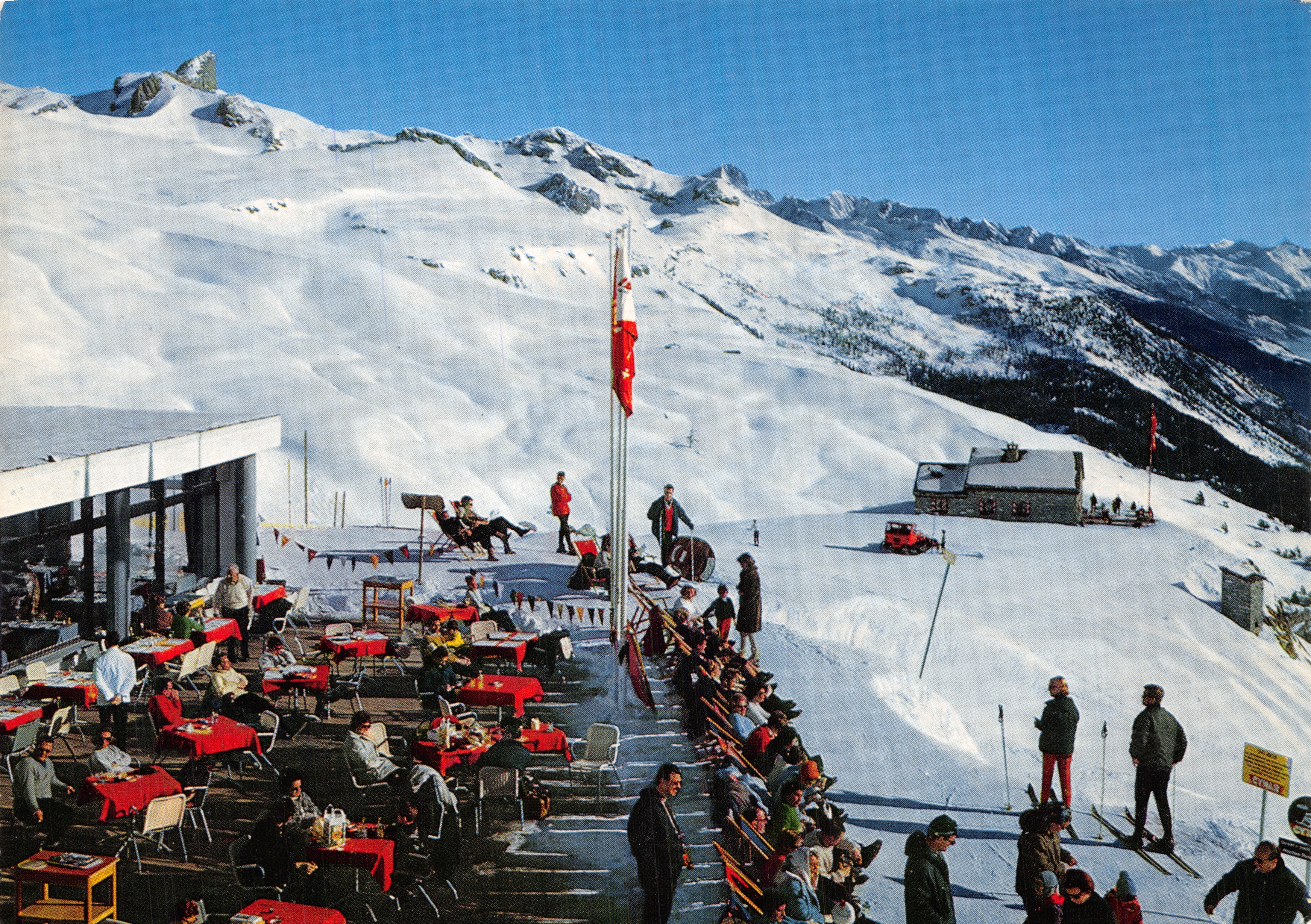 Montana-Crans — ristorante e baita C.A.S. des Violettes — Edizione PERROCHET