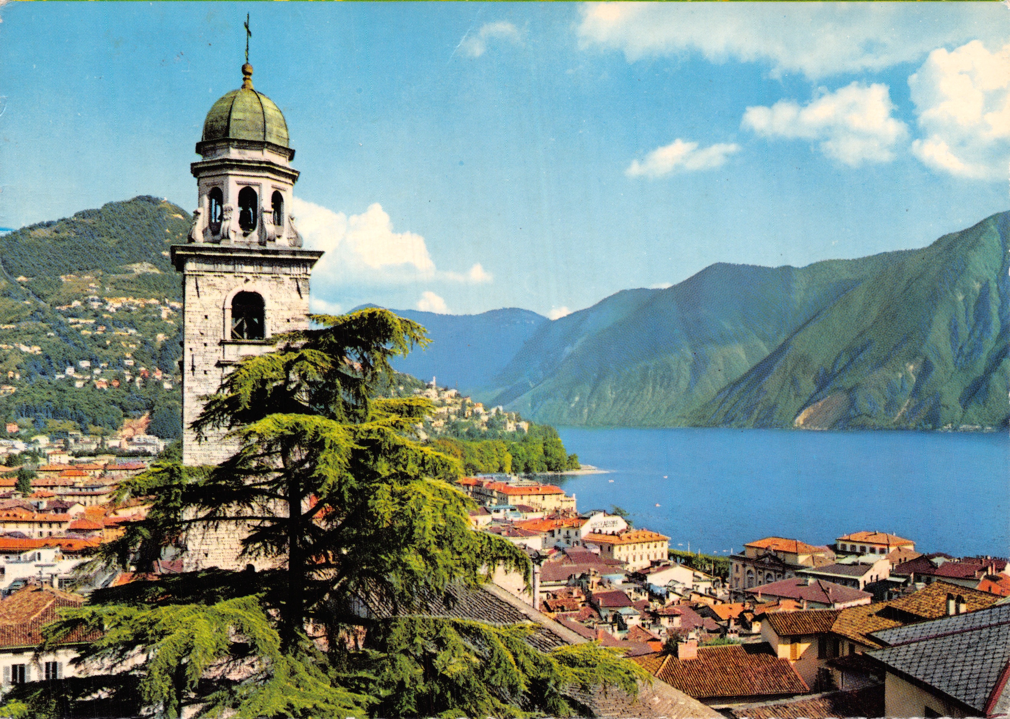Lugano — Cathédrale, ville et lac — Rowesas-Verlag R. E. Weil 8031 Zurich