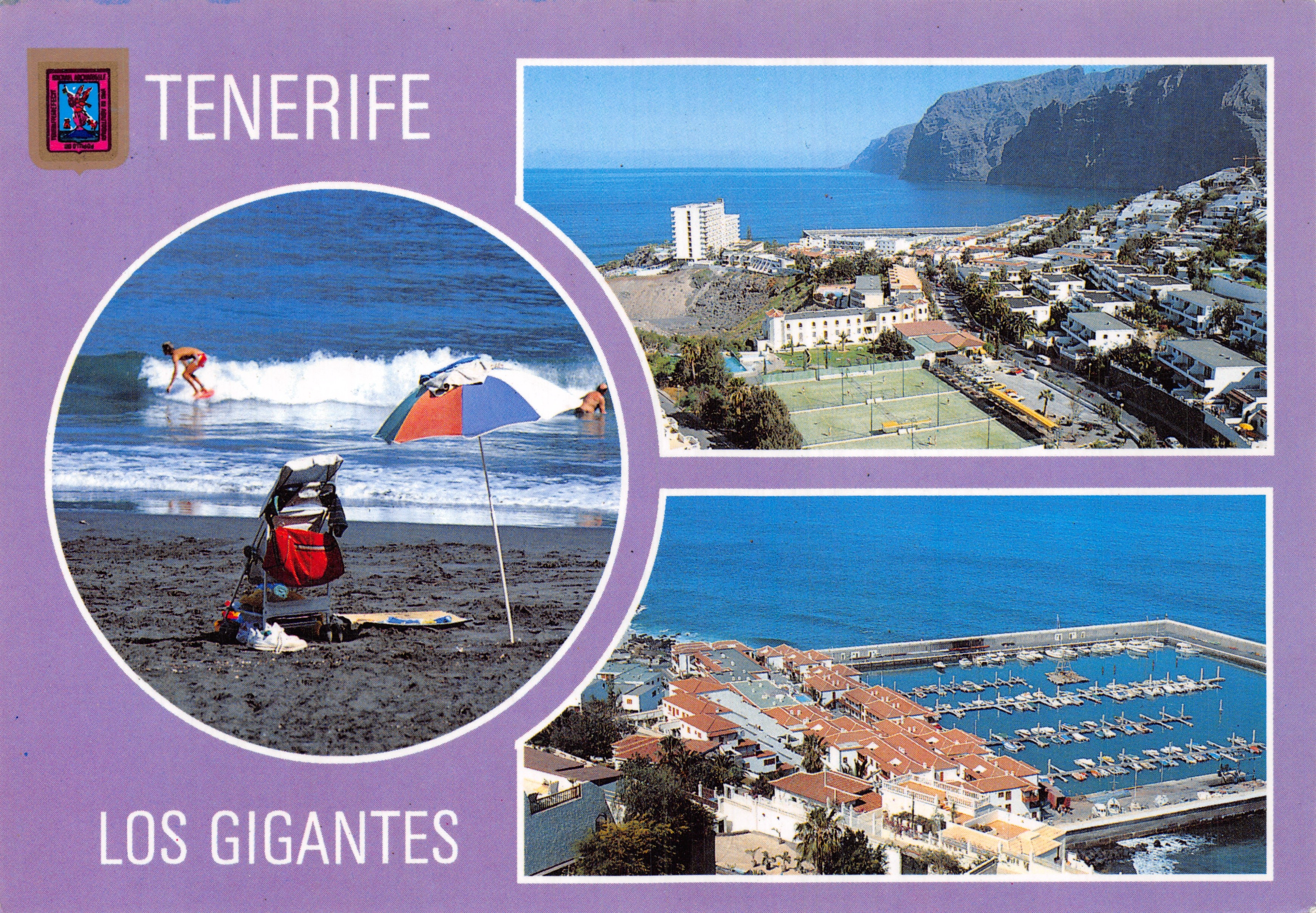 Los Gigantes — vista panorámica y playa — editor ARMANDO PEREZ