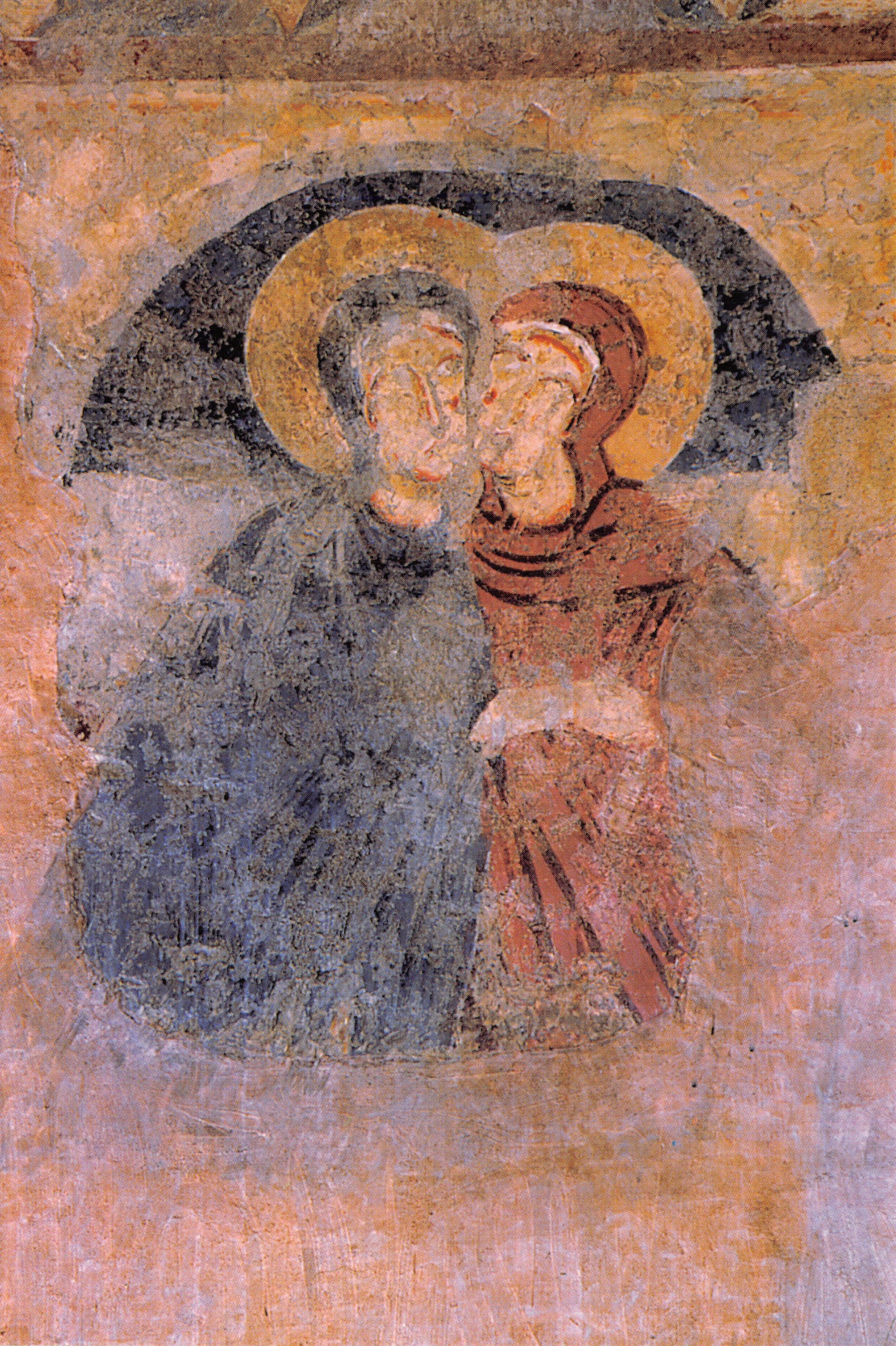 Cathédrale SAINT-LIZIER (Ariège) — Fresques de l'abside, exécutées par le Maître de Pédrét avant 1117 — Imp. PAMIERS