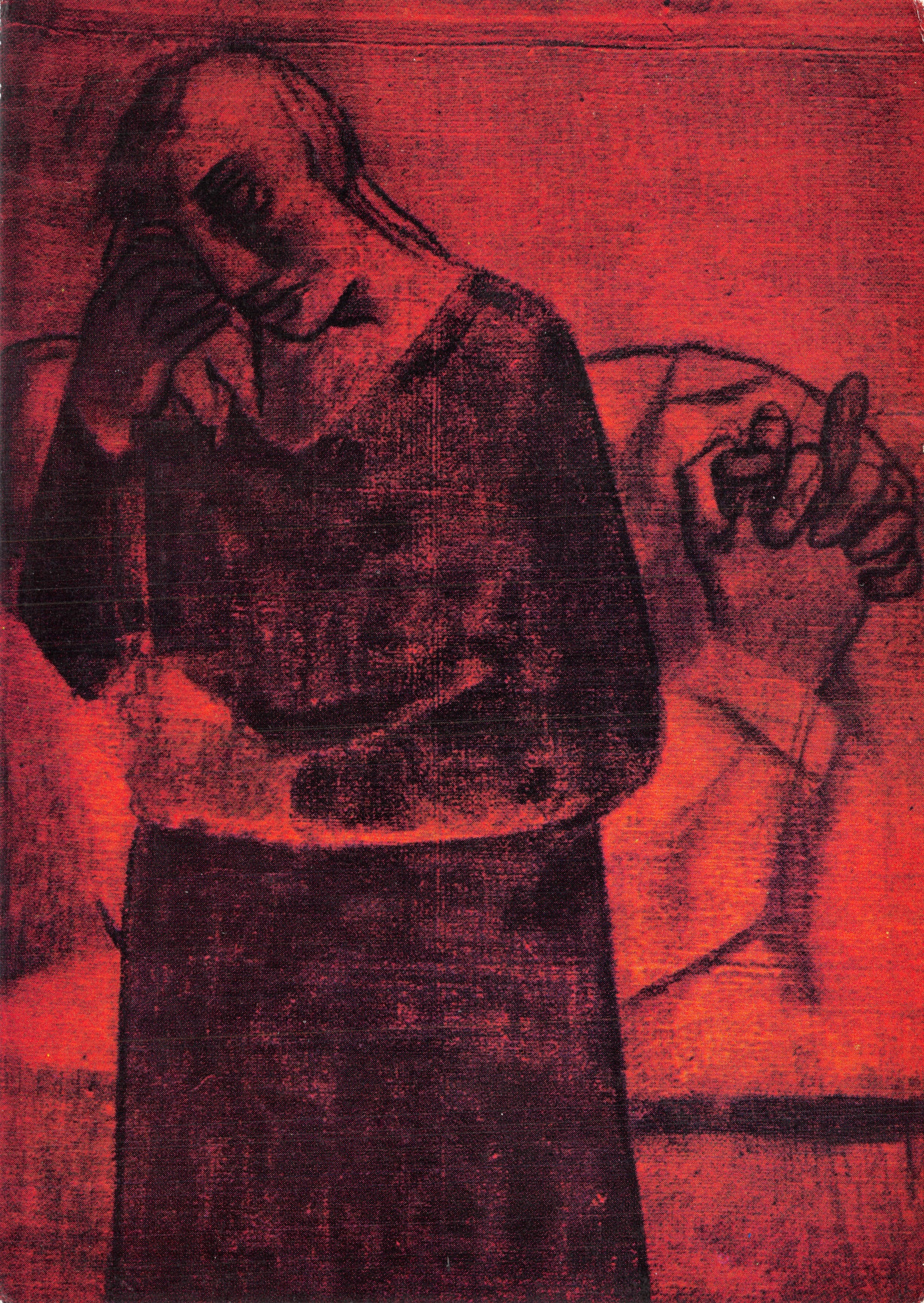 Iglesia de Saint-Hugues-de-Chartreuse — Detalle de un panel: La muerte — Pintado y decorado por J.M. Pirot