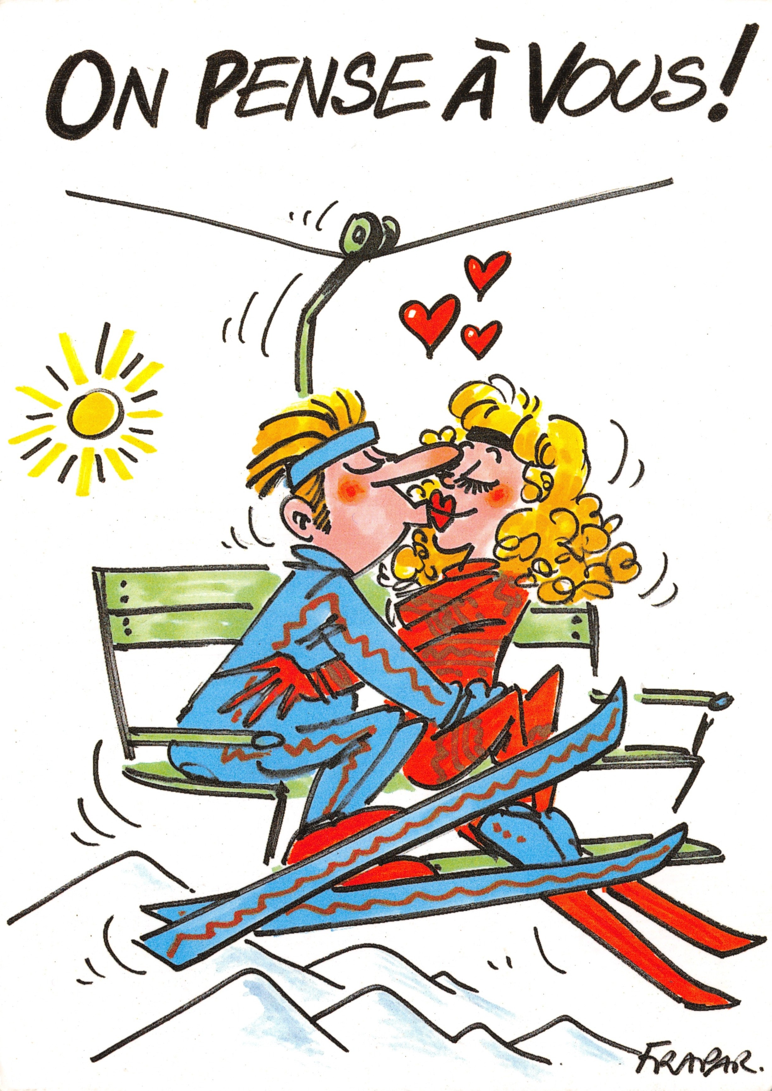 Ski Folie — Illustrazione Frapar — editore Frapar