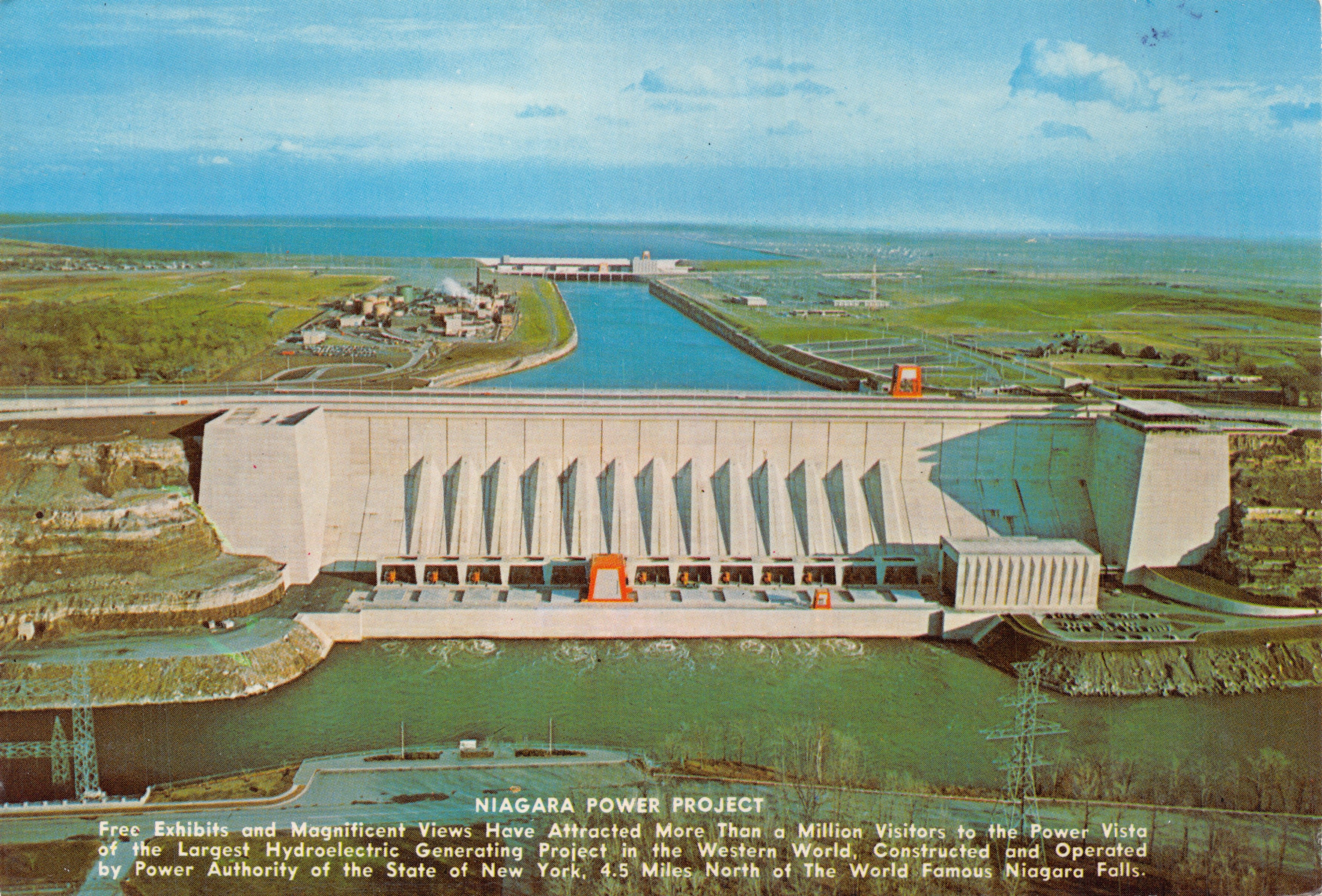 Niagara Power Project — barrage hydroélectrique — éditeur : Power Authority of the State of New York