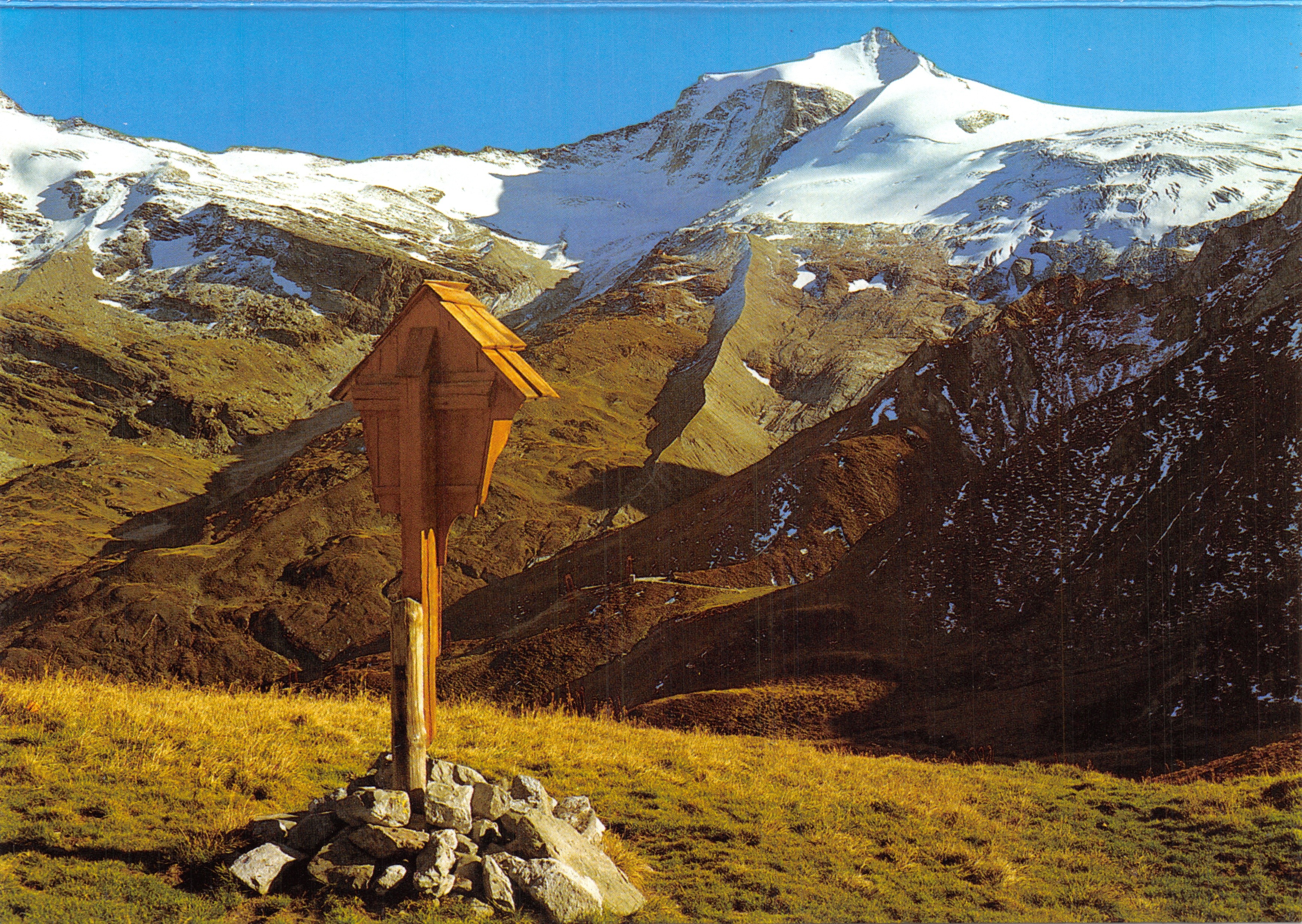 Tuxer Joch — Passo Tuxer con la parete ghiacciata — editore Franz Miliz Verlag, Füssen/Alpgau, n. 270/6