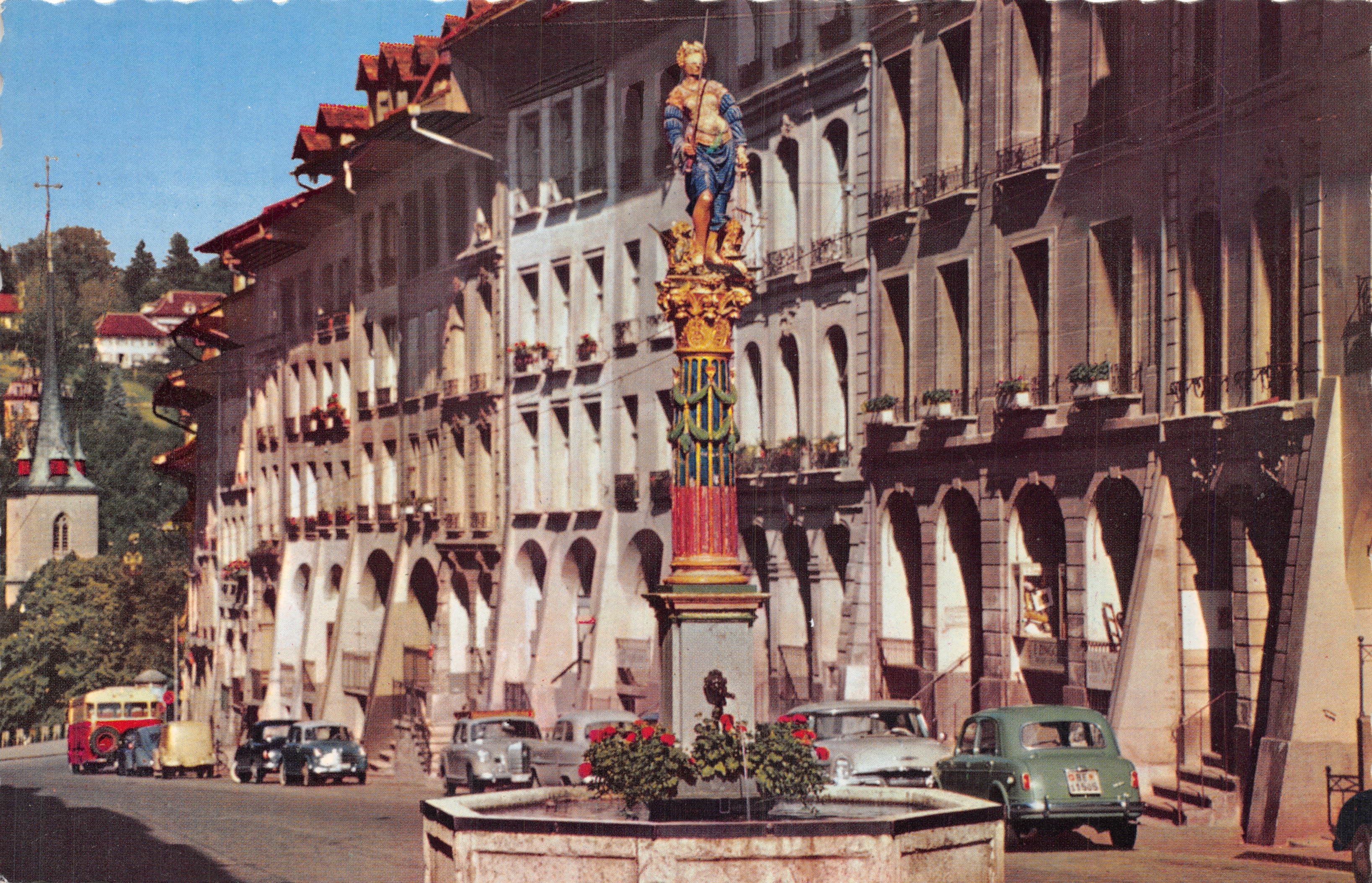 Bern — Fontaine de la Justice — Photoglob-Wehrli AG, Zürich, n°737