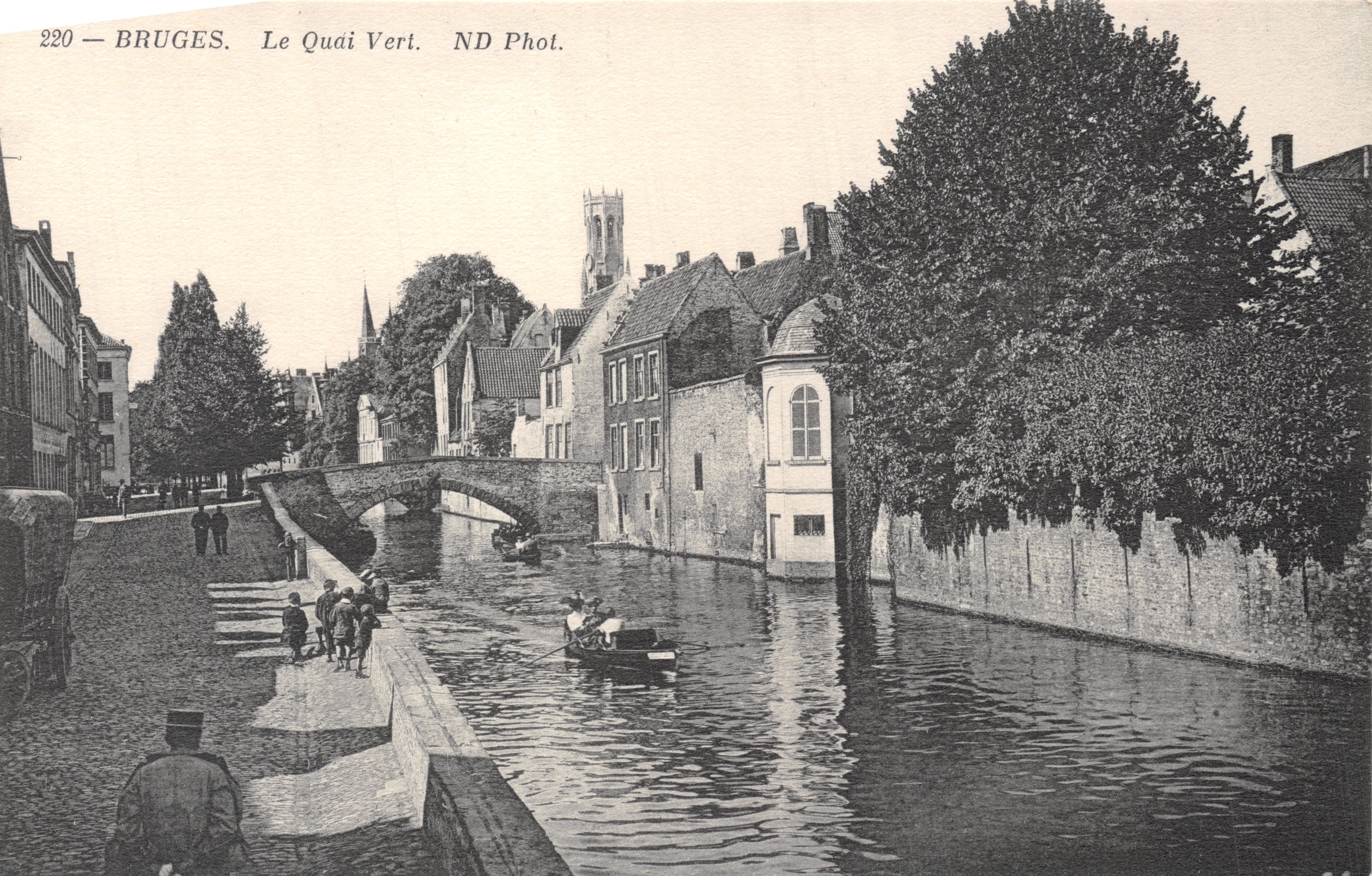 Bruges — Le Quai Vert — ND Phot