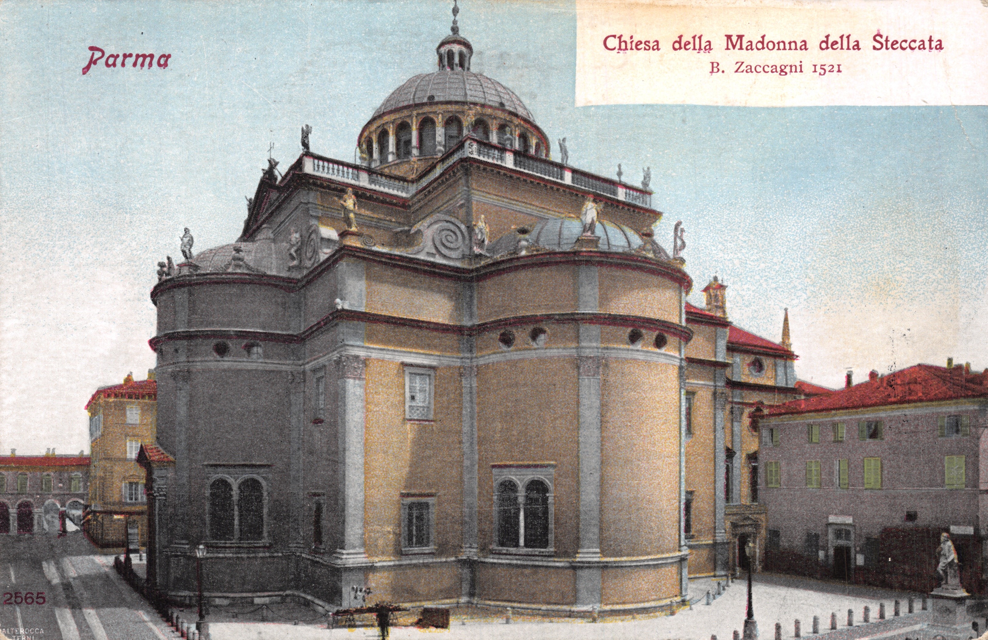 Parma — Chiesa della Madonna della Steccata — B. Zaccagni 1521, éditeur Valtroccca, n° 25665