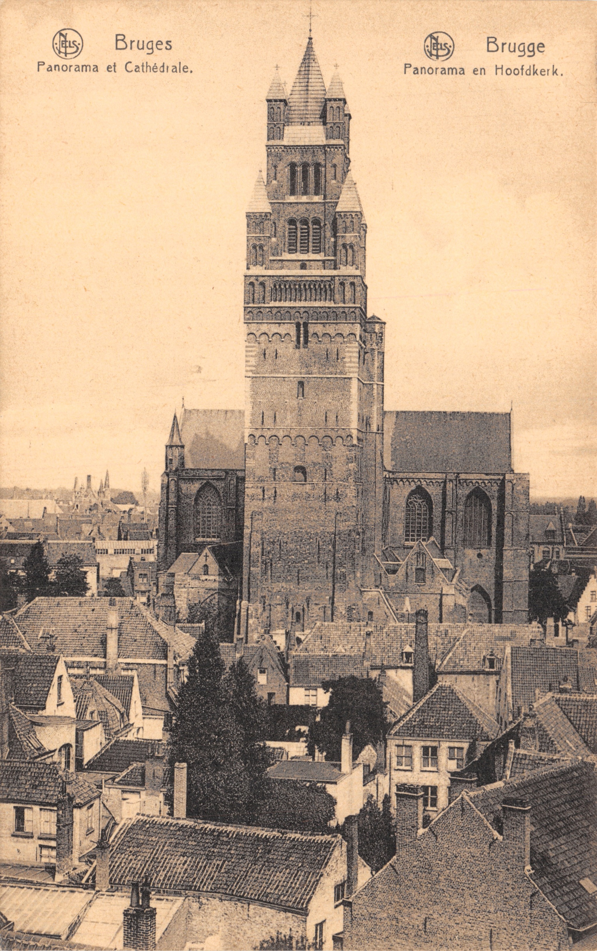 Bruges — Catedral de San Martín — editor N. Leis, n.º 85