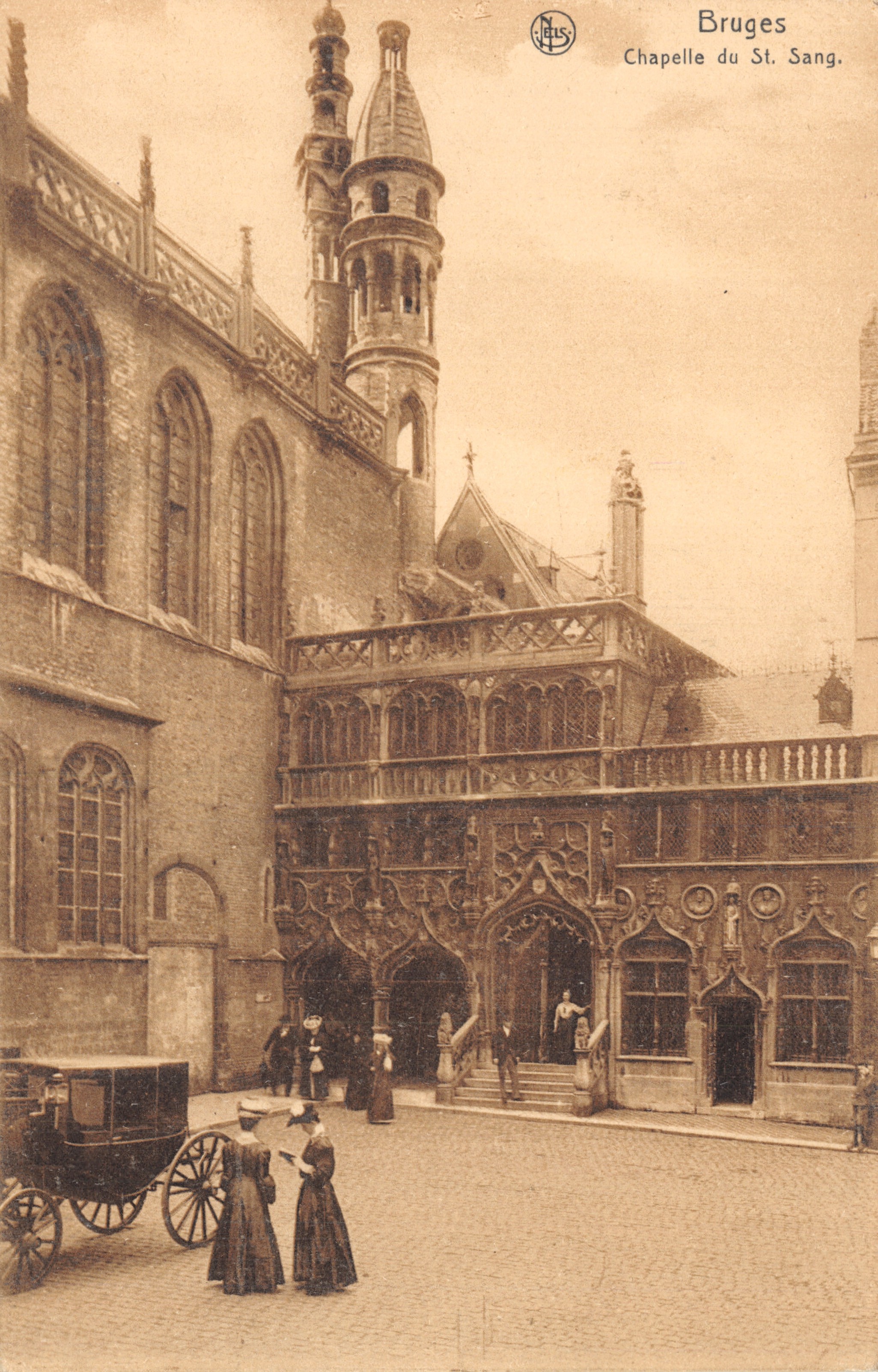 Bruges — Cappella del Sangue Santo — Nels, Bruxelles, Serie Nr. 111