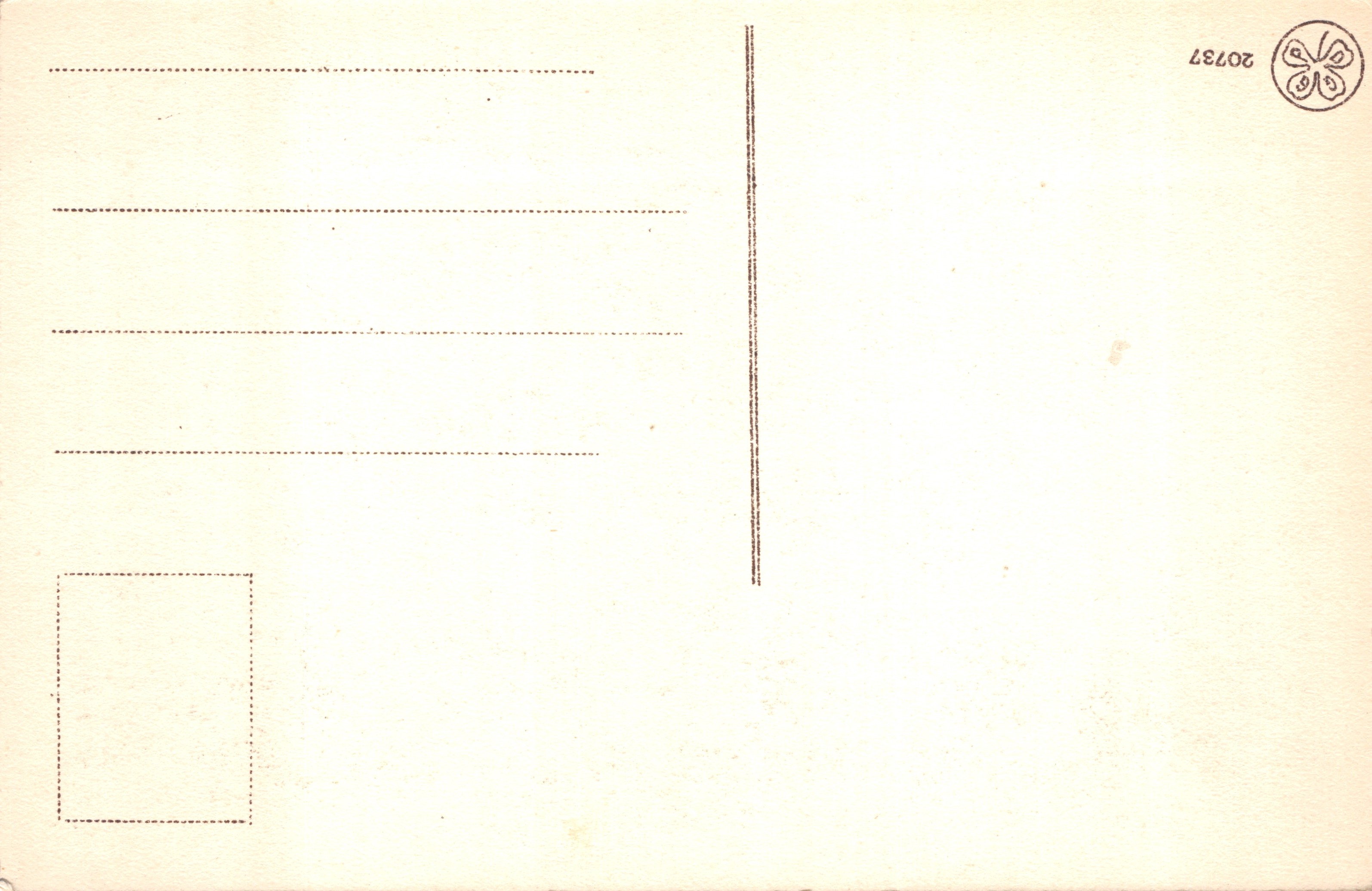 Parma — Baptysterium — wydawca nieodczytelny, numer seryjny 20737 — Rewers