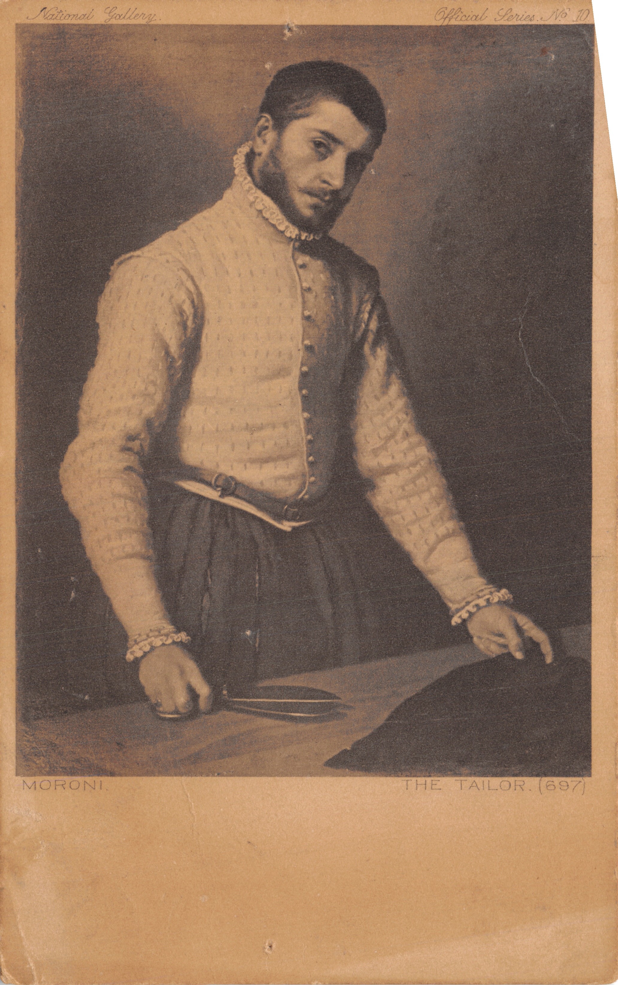 Le Tailleur — Portrait de Moroni — National Gallery, Official Series N° 10