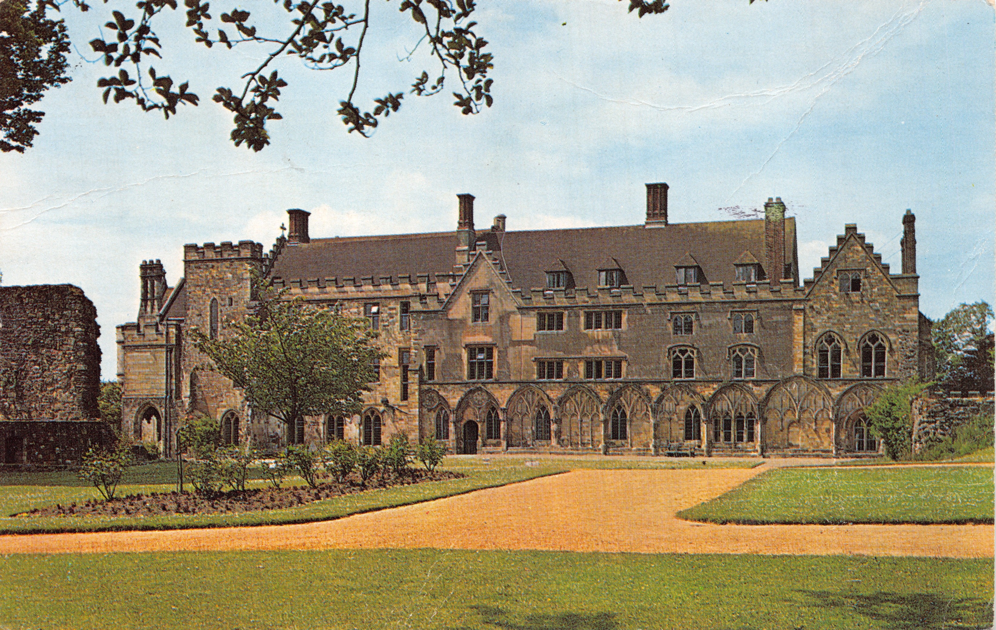 Battle Abbey — monument op de plek waar koning Harold werd gedood — uitgever C. G. Williams (Sussex) Ltd