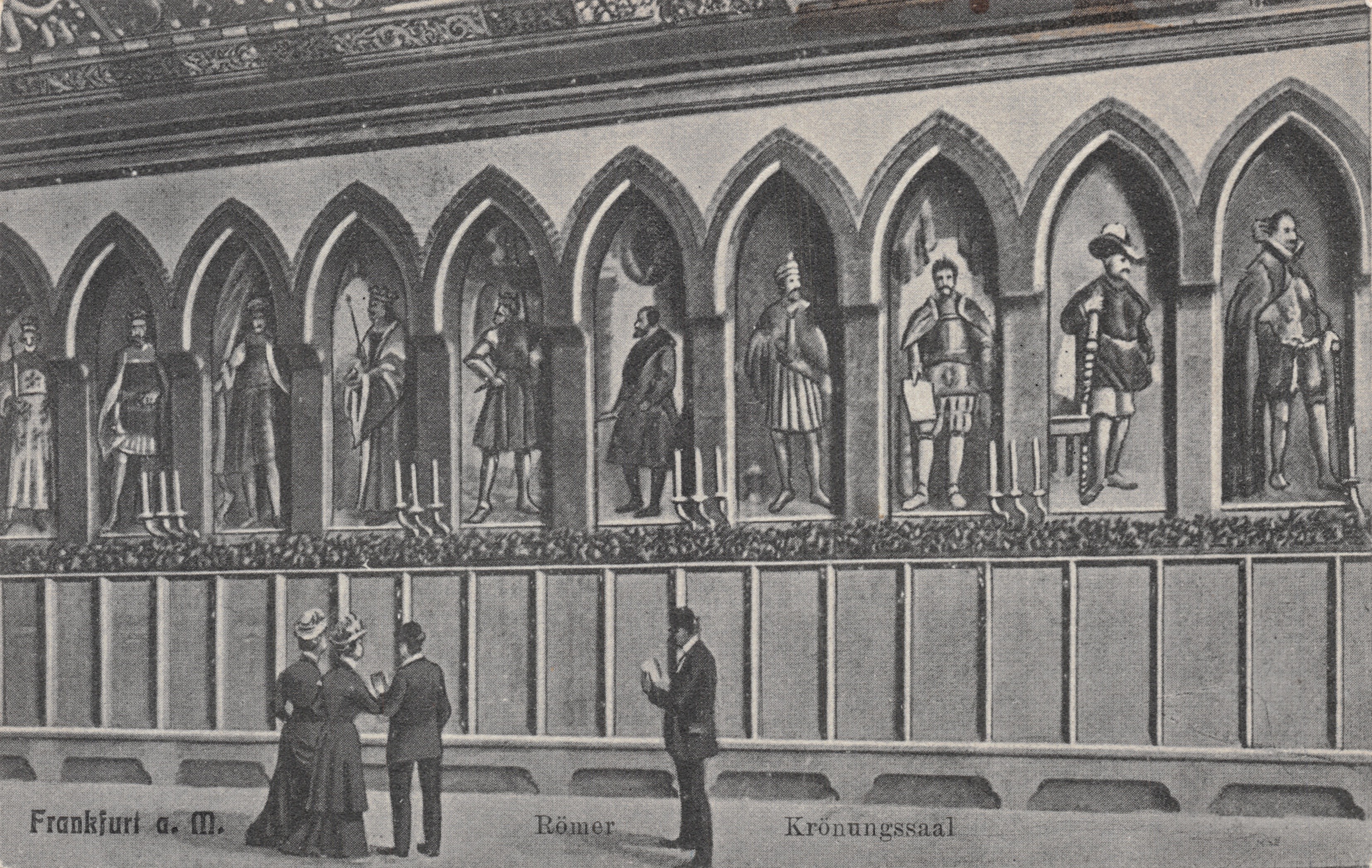 Frankfurt a.M. — Römer, Krönungssaal — Verleger L. Donnay
