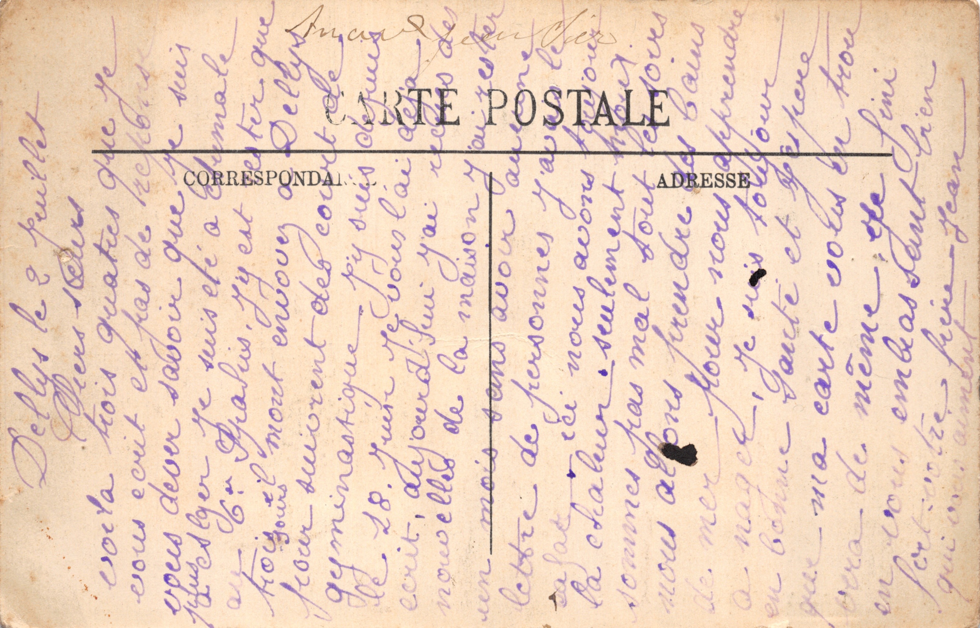 Dellys — Porte d'Alger — éditeur Collection Idéale P. S — Rückseite