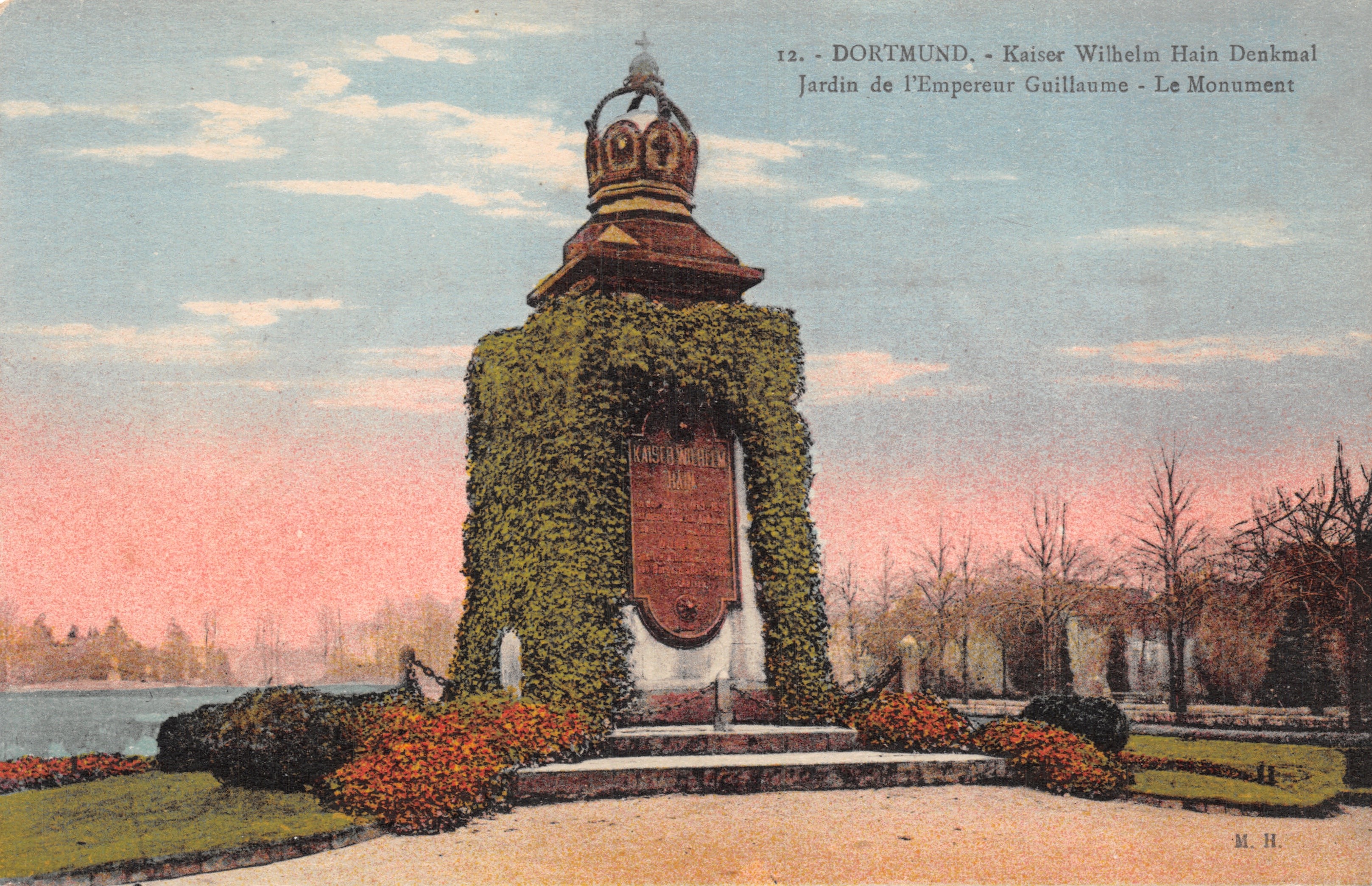 Dortmund — Ogród Cesarza Wilhelma — Pomnik