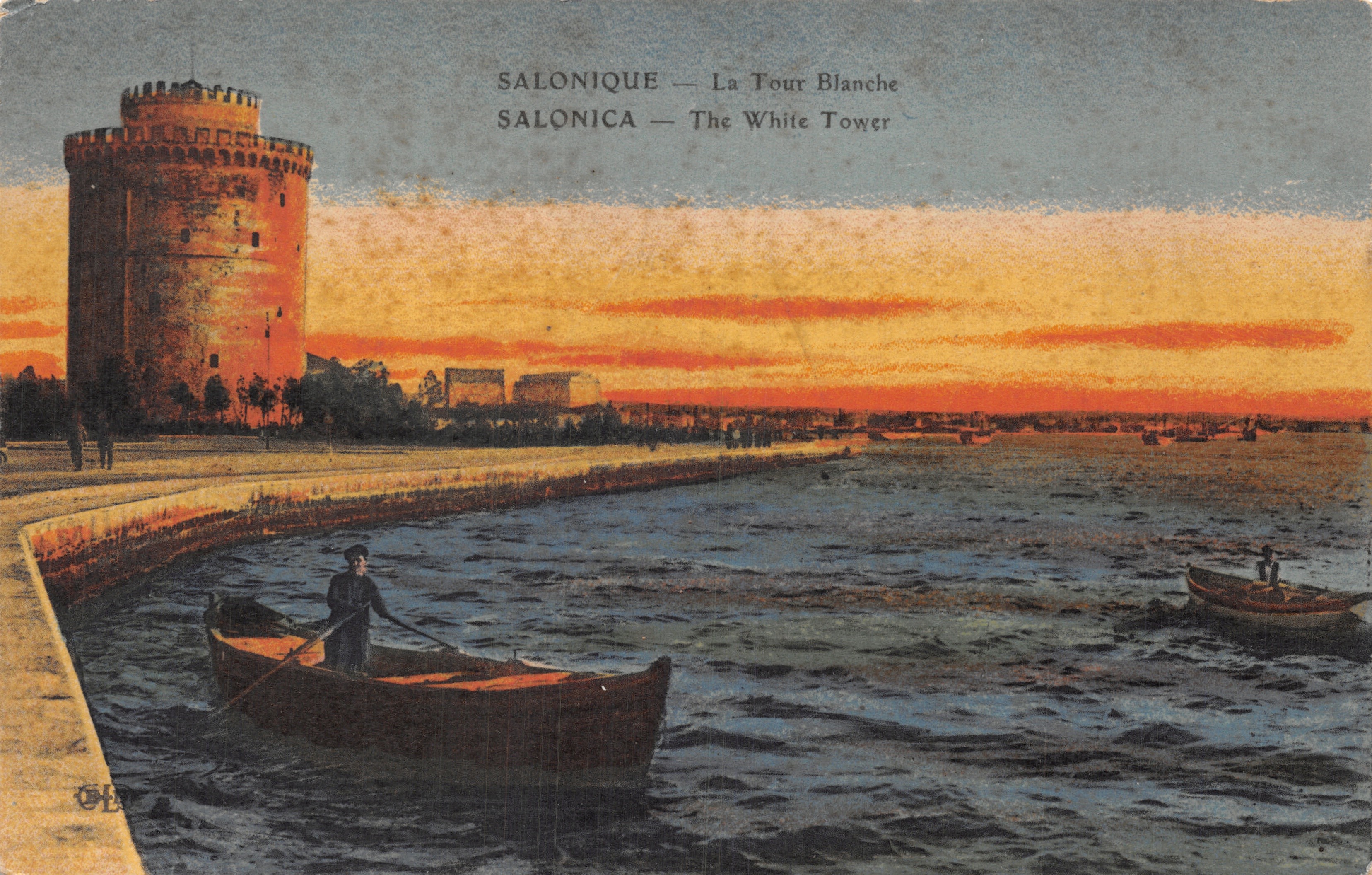 Salonicco — La Torre Bianca — Editore E. Le Deley, Parigi
