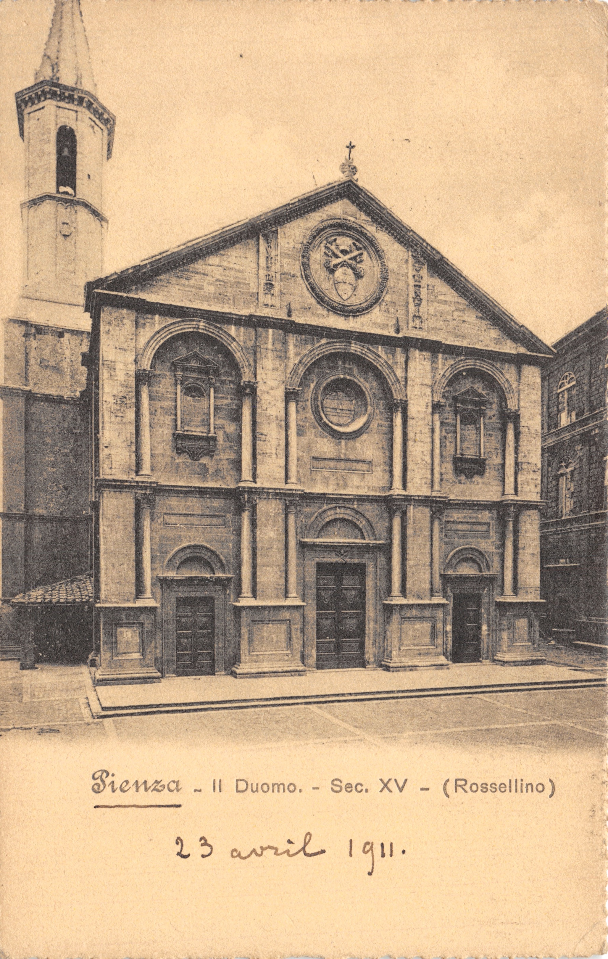 Bienne - Il Duomo - facciata Rinascimentale - editore Rossellino