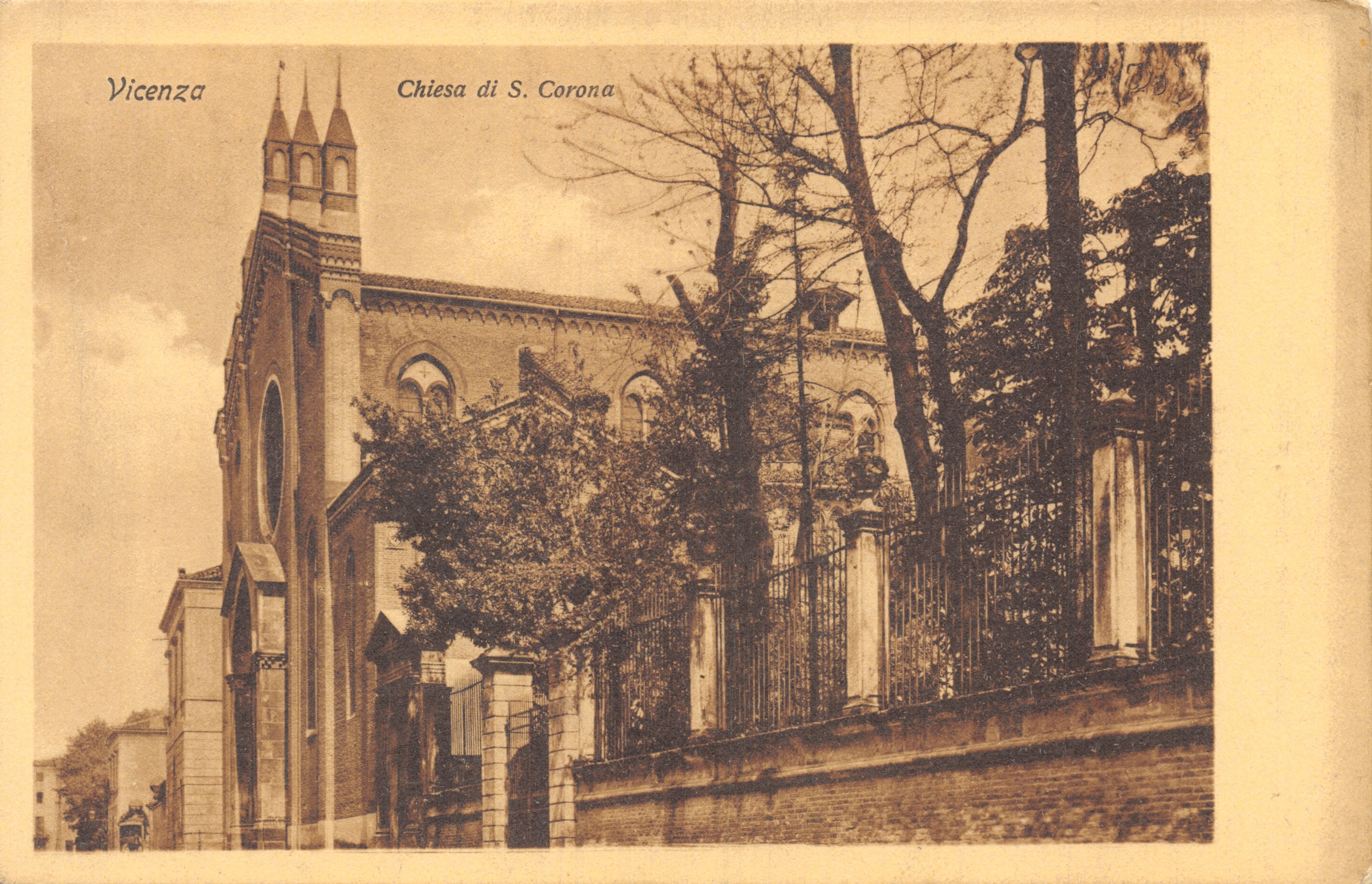 Vicenza — Chiesa di S. Corona — editore Antonio Rodondi
