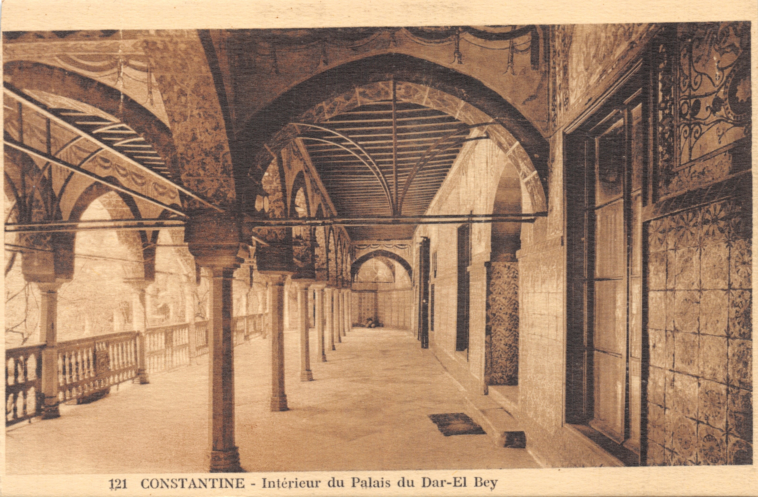 Constantine — Interno del Palazzo di Dar-El Bey — n° 121