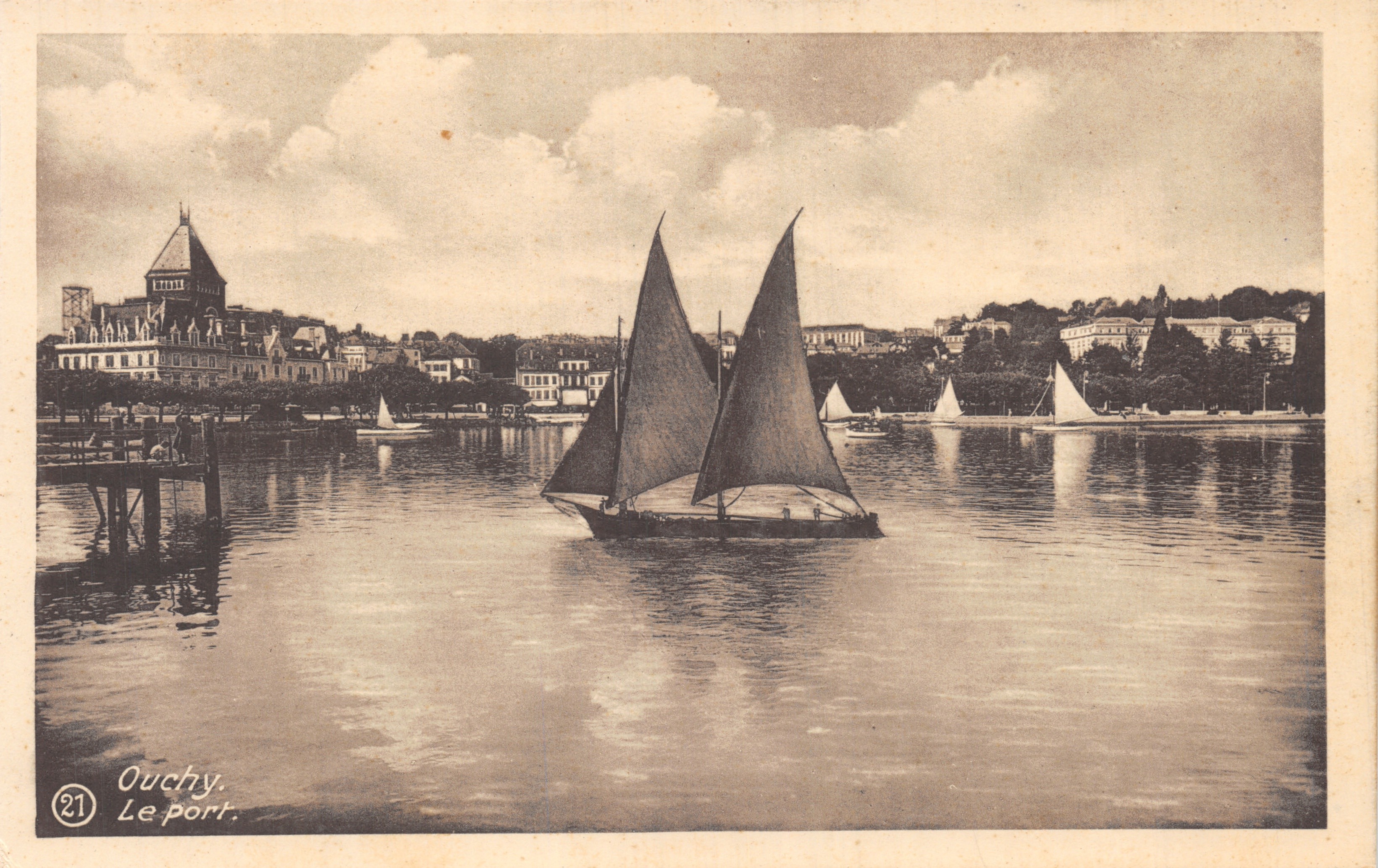 Ouchy — Il porto — Ouchy. Il porto. 21