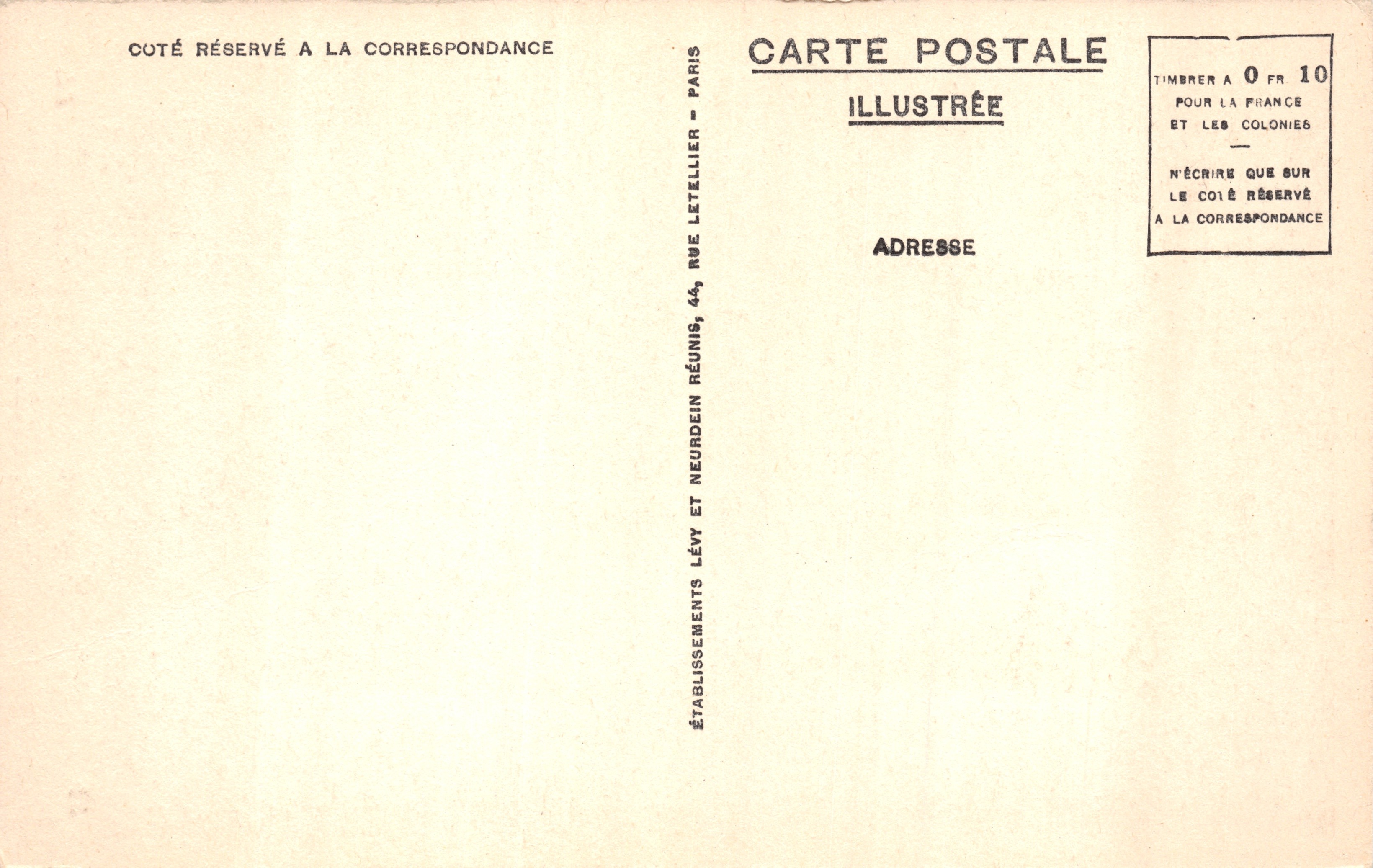 FES. — Zaouïa van Moulay-Idris. Het offertronic — uitgever LL, n° 32 — Achterkant