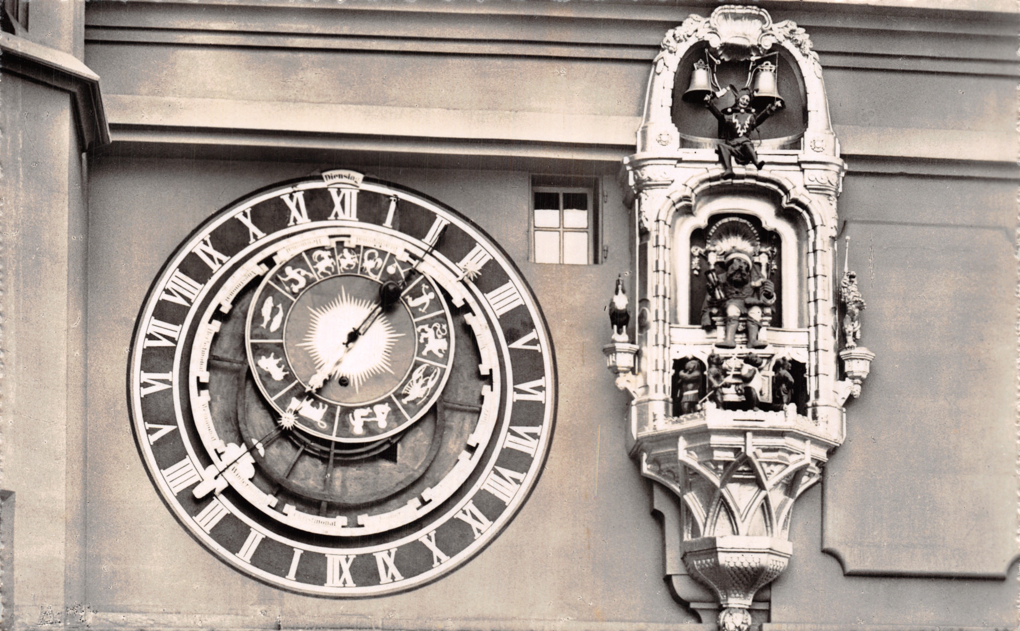 Bern — Tour de l'Horloge, détail — Photolob-Wehrli AG, Zurich