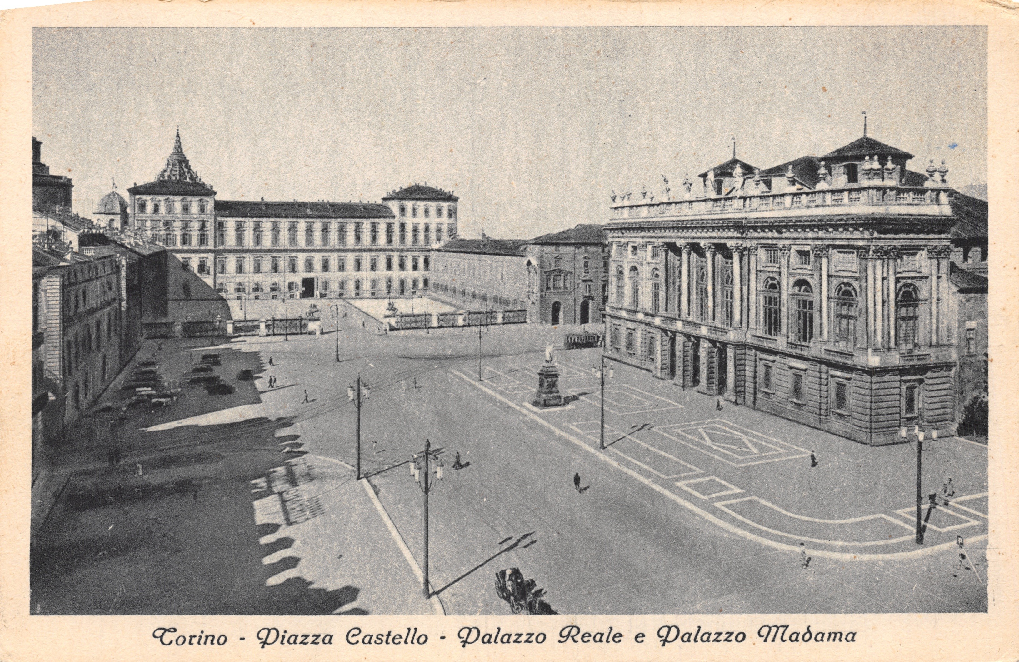 Torino - Piazza Castello - Palazzo Reale en Palazzo Madama