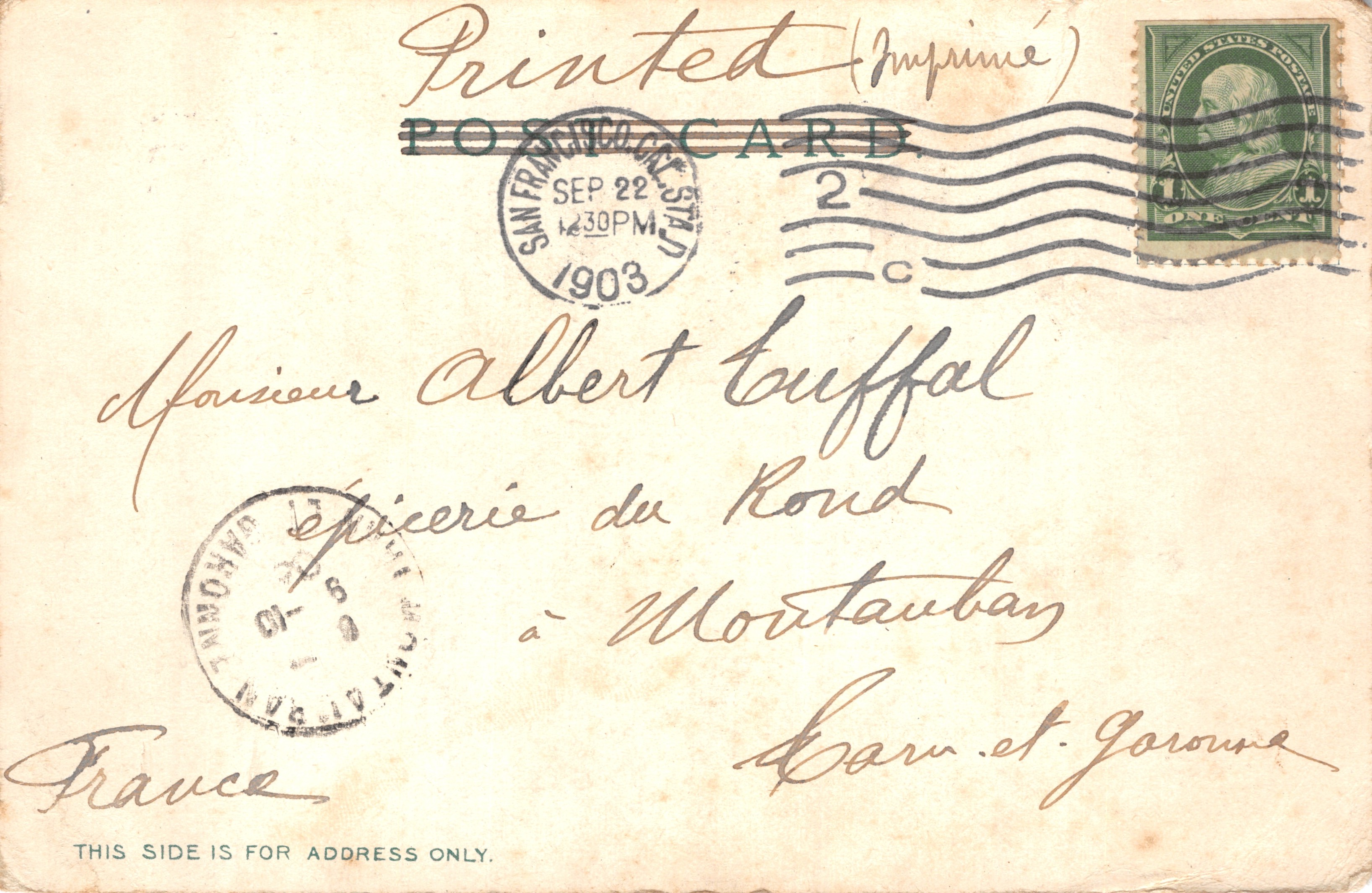 San Francisco — Edificio Call Building — Editore: George & Moore Publishers, San Francisco, n. 11 — Verso