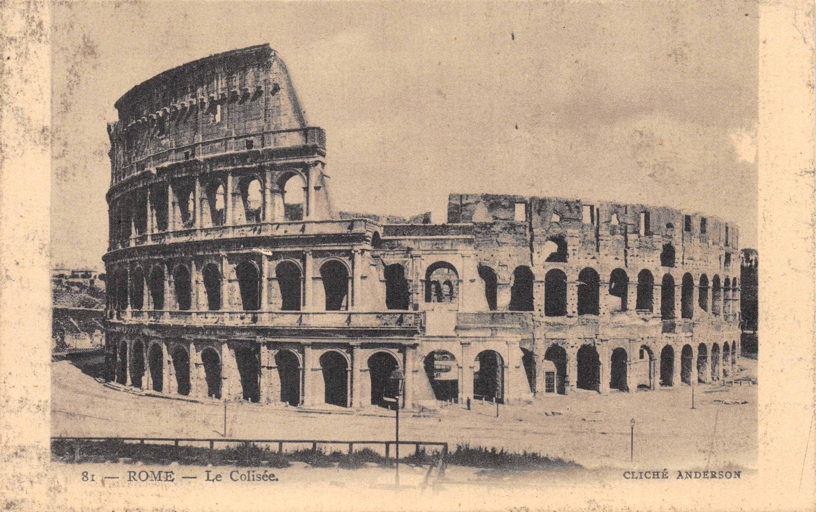 Rome — Le Colisée — Cliché Anderson, n°81
