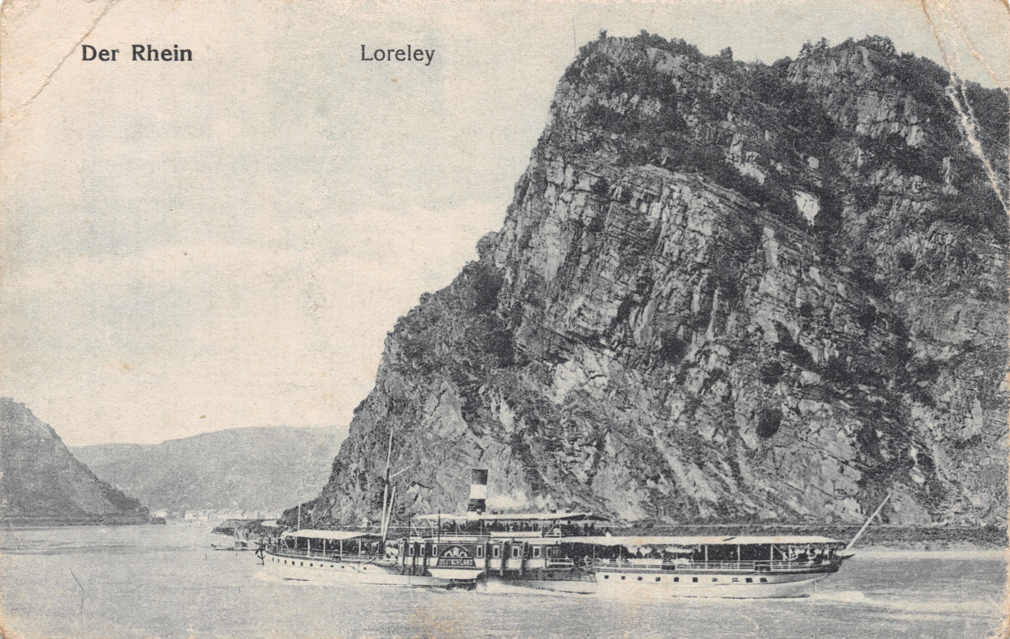 Le Rhin — Rocher de Loreley — éditeur non visible