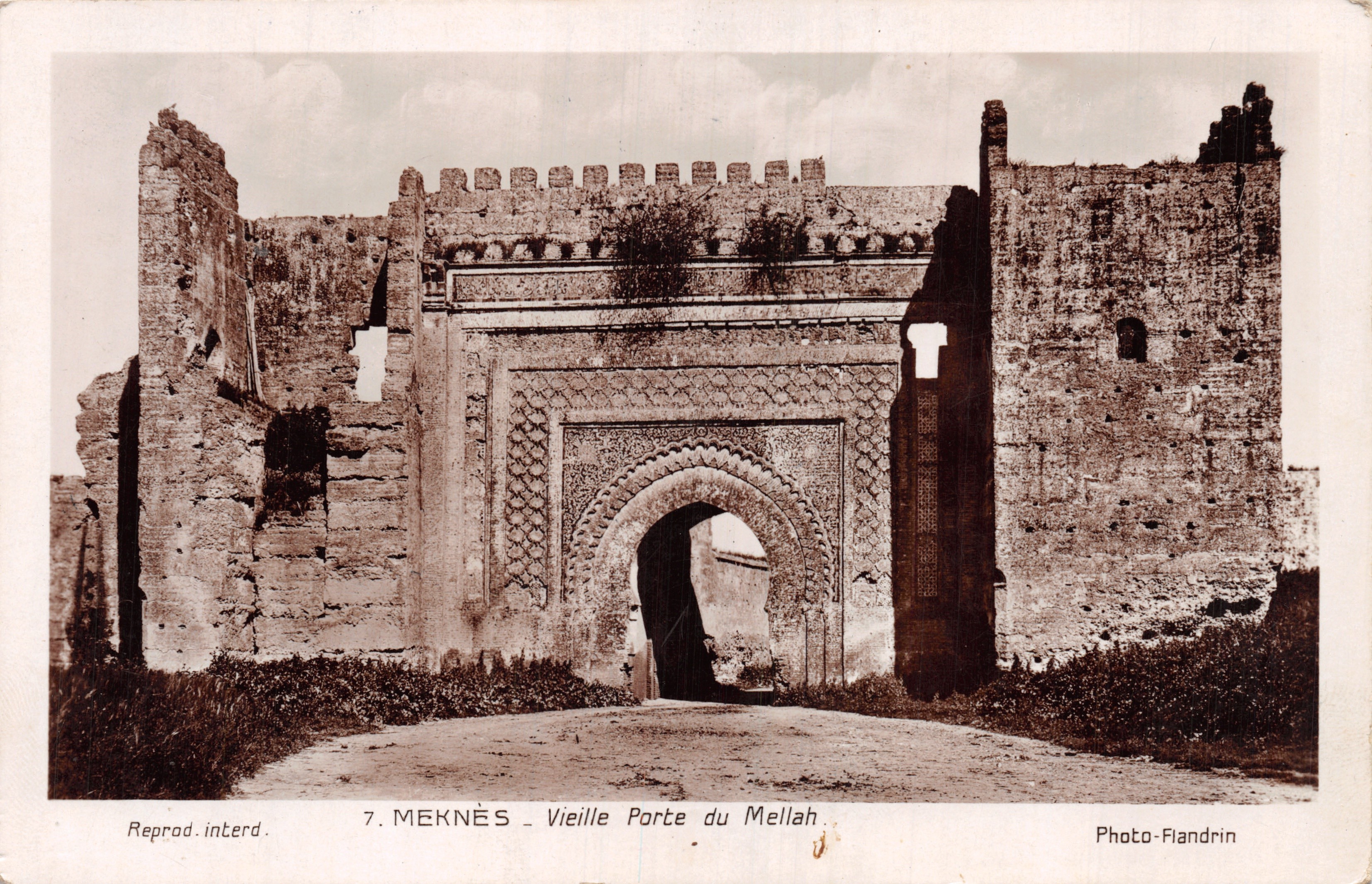 Meknès — Porta Vecchia del Mellah — Photo-Flandrin