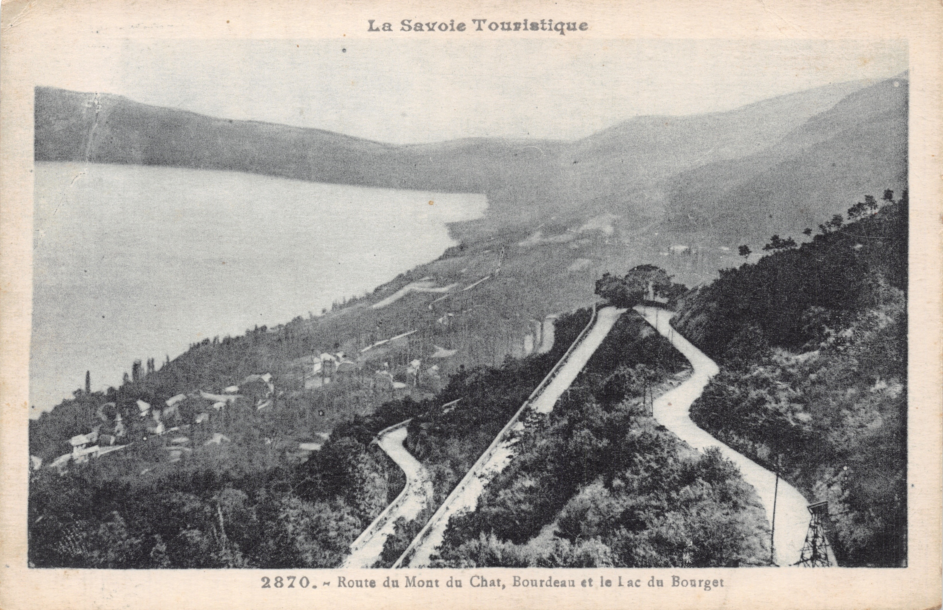 Ruta del Mont du Chat, Bourdeau y Lago de Bourget — La Savoie Touristique, n° 2870