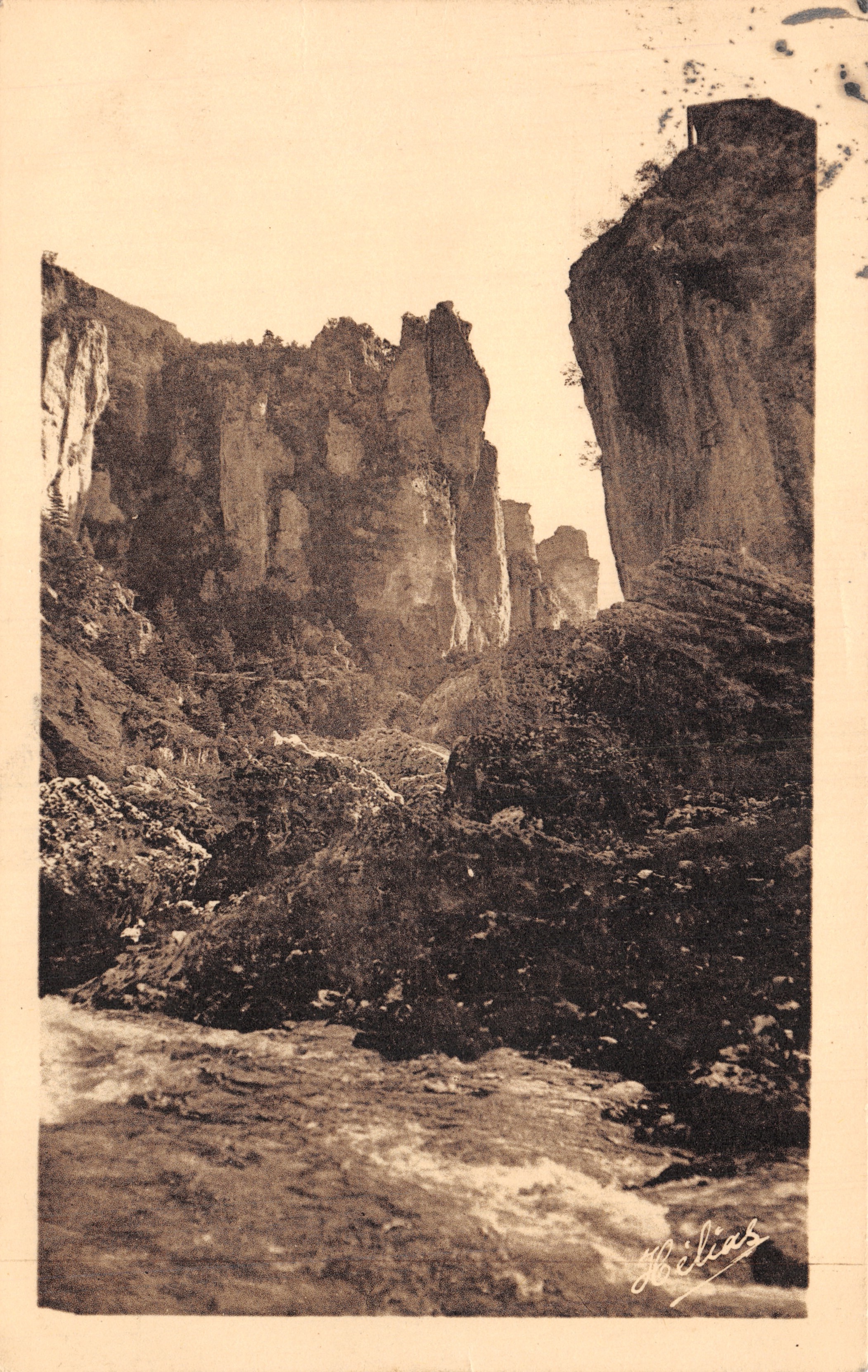 Gorges du Tarn — Le Pas de Souci — Photo Héllias