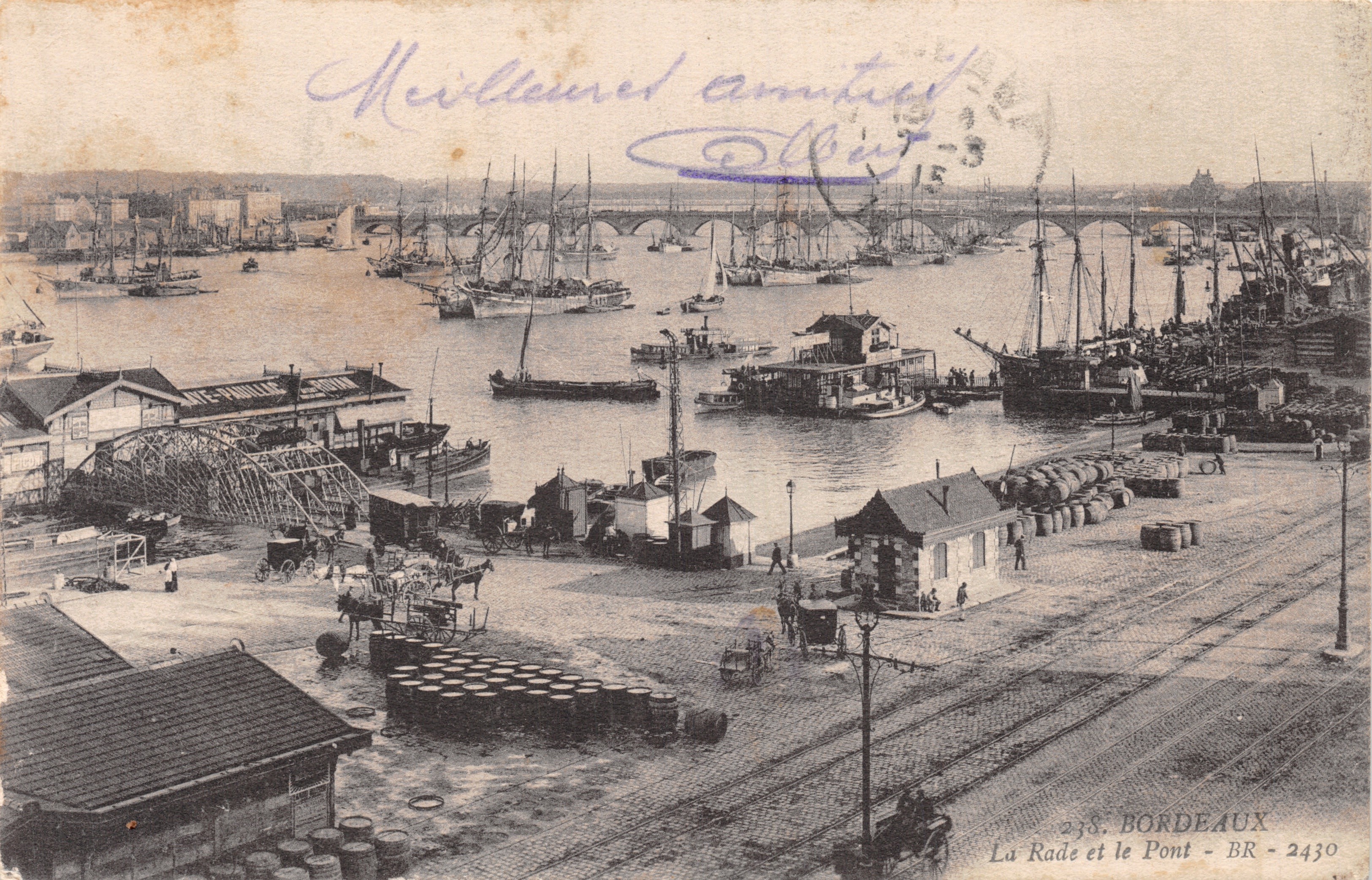 El Puerto y el Puente — Bordeaux — editor BR-2430