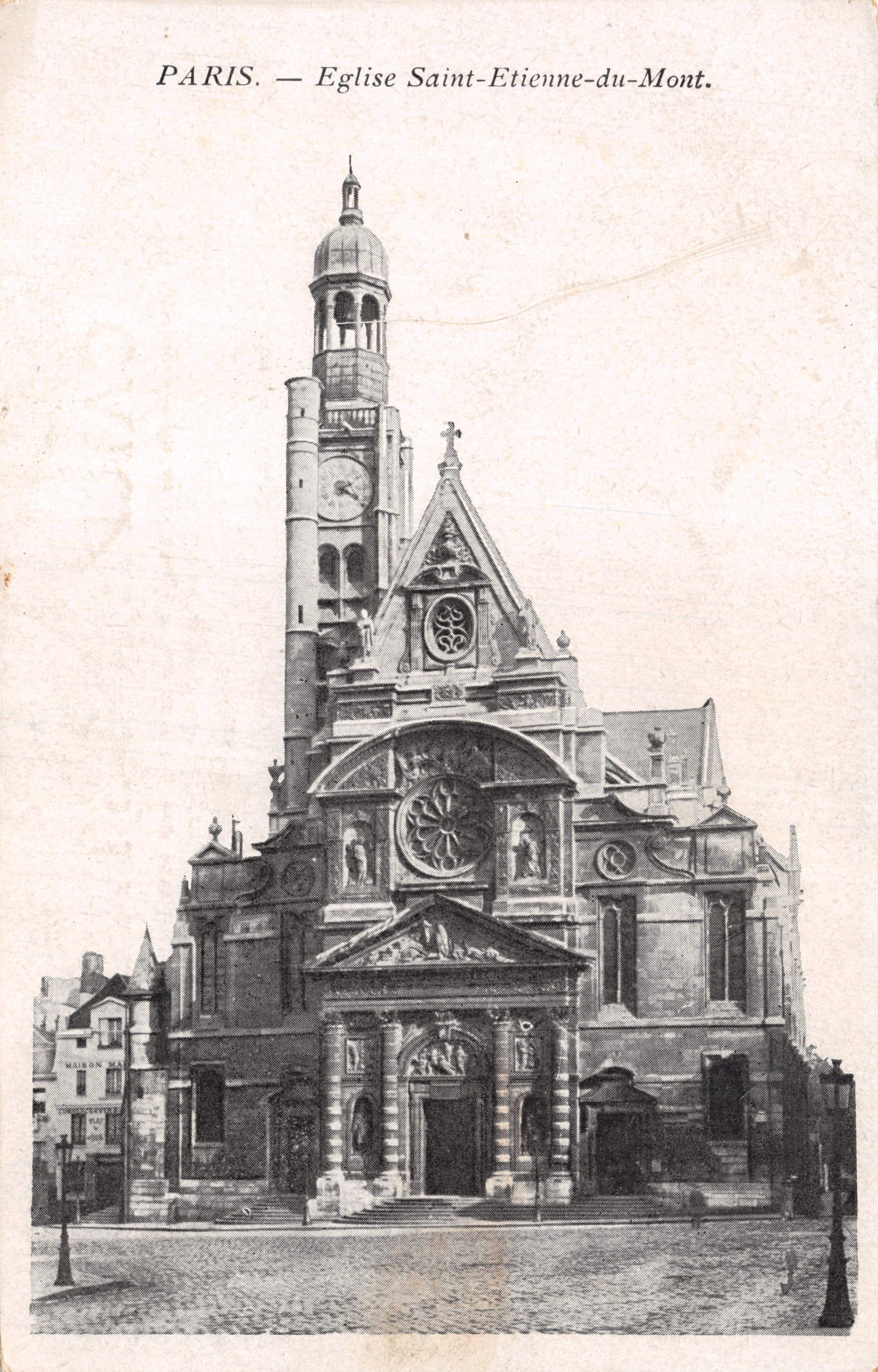 Paris — Église Saint-Etienne-du-Mont — éditeur MUESSN MA